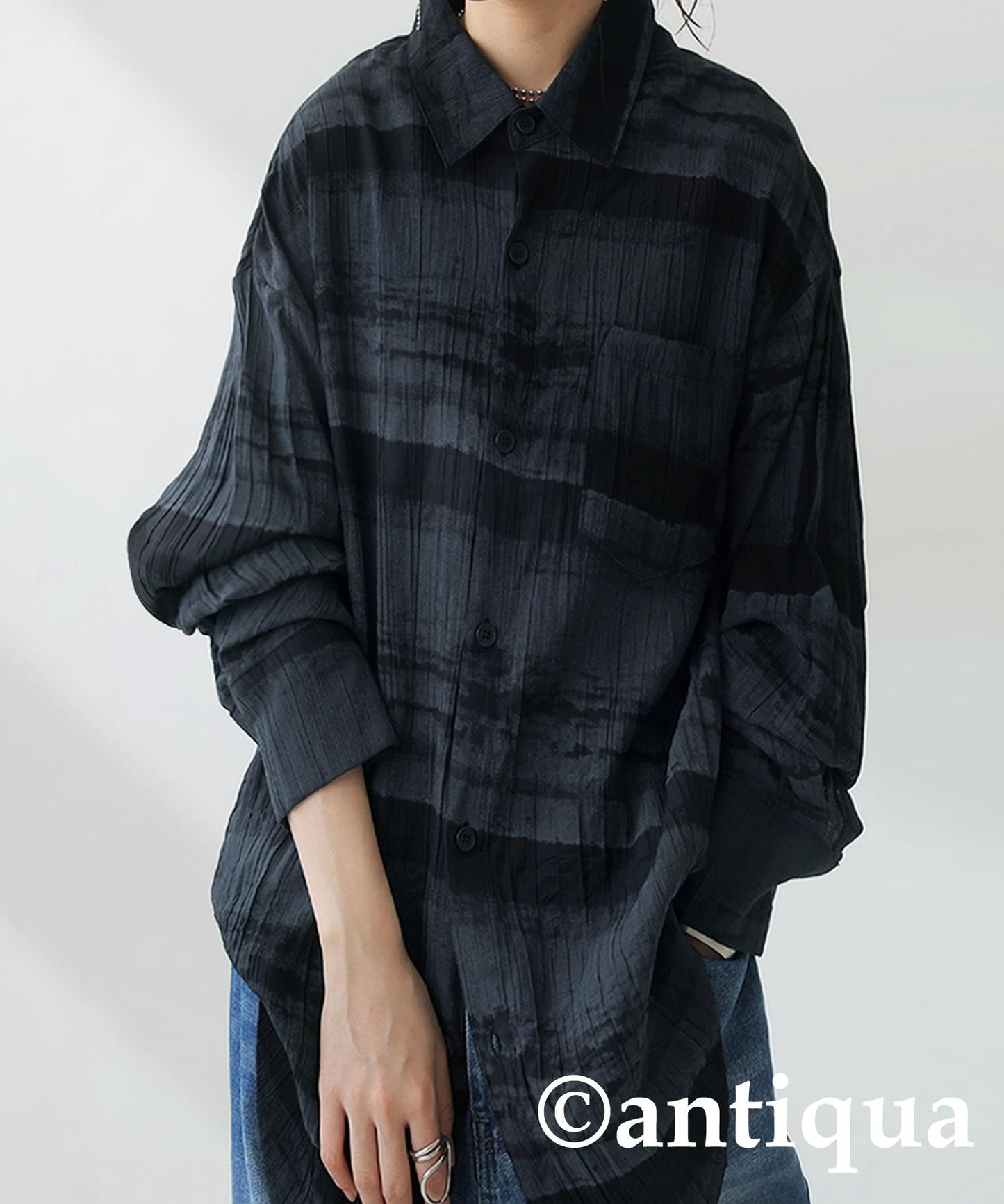 Ladies Nuance Pattern Shirt