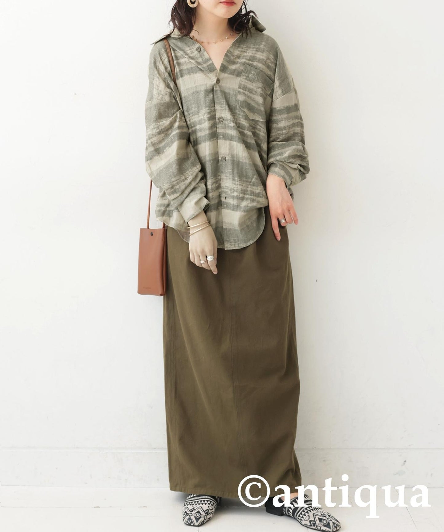 Ladies Nuance Pattern Shirt