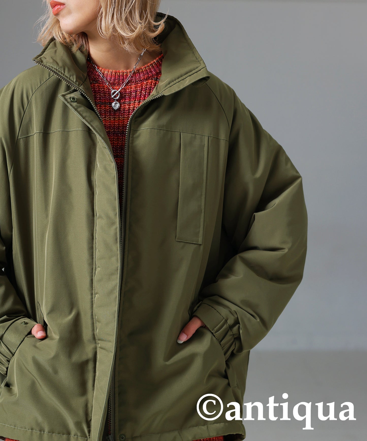 High neck down jacket Ladies