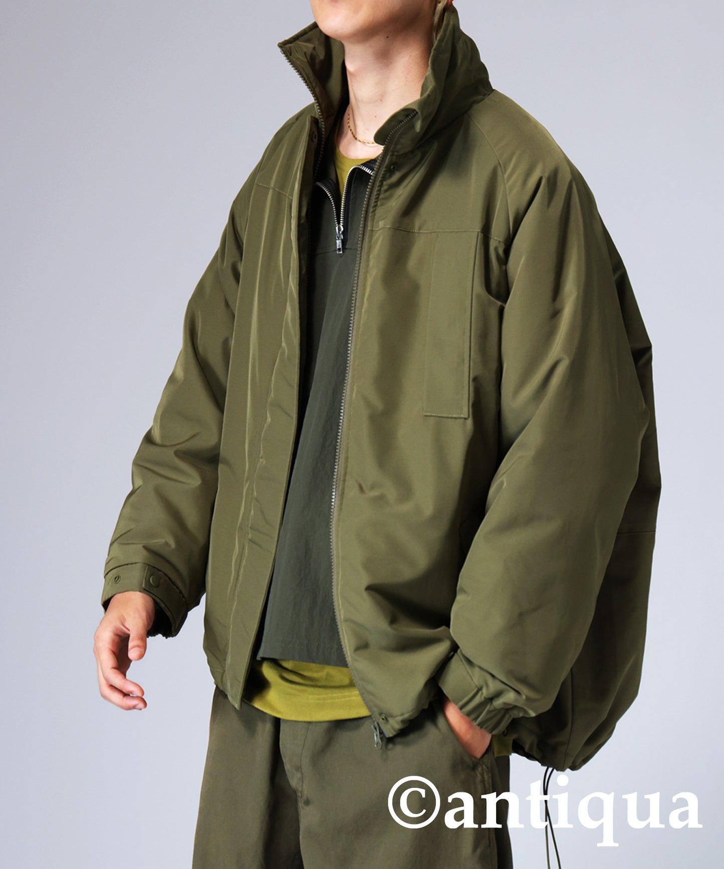 High neck down jacket Men's