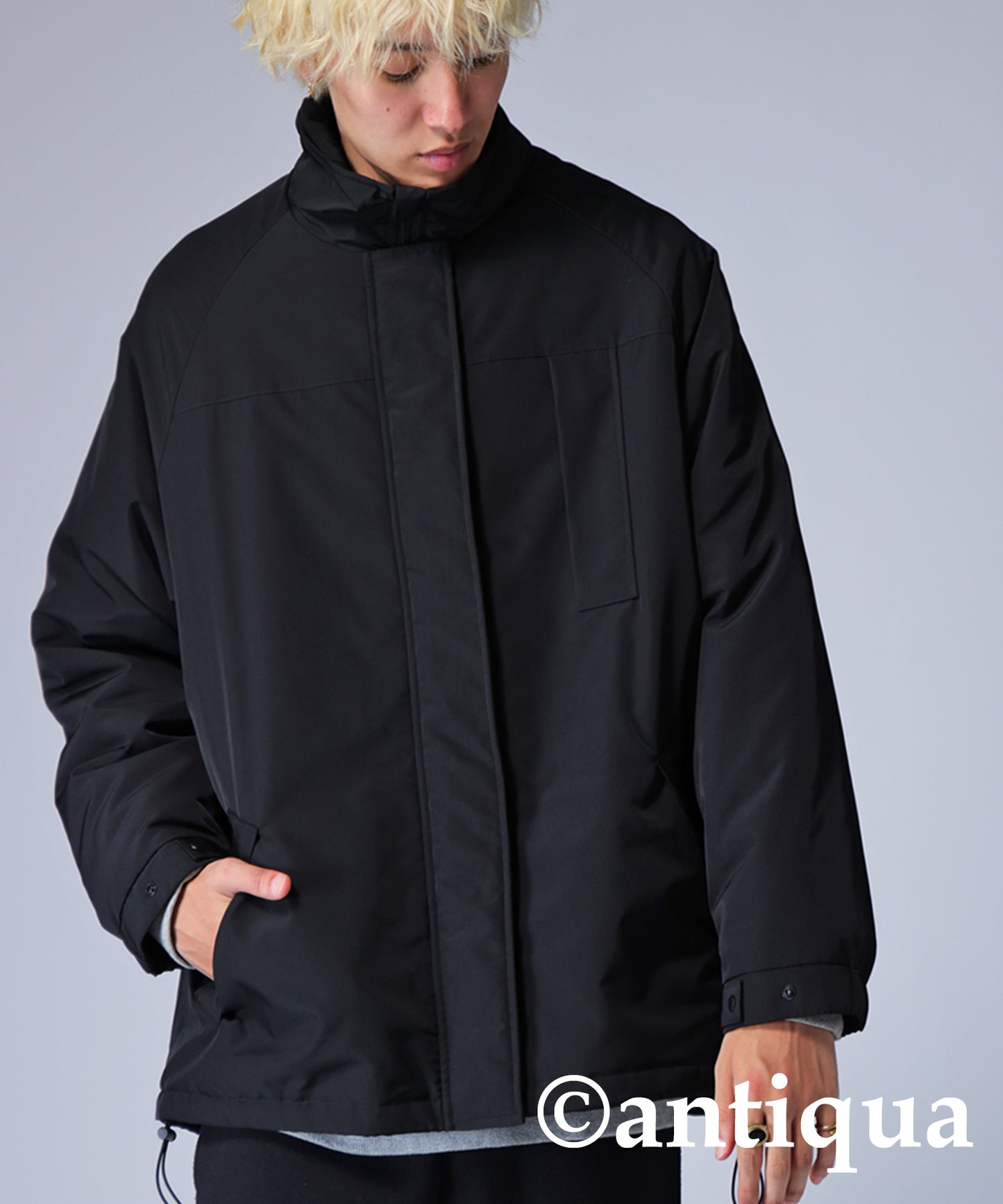 High neck down jacket Men's