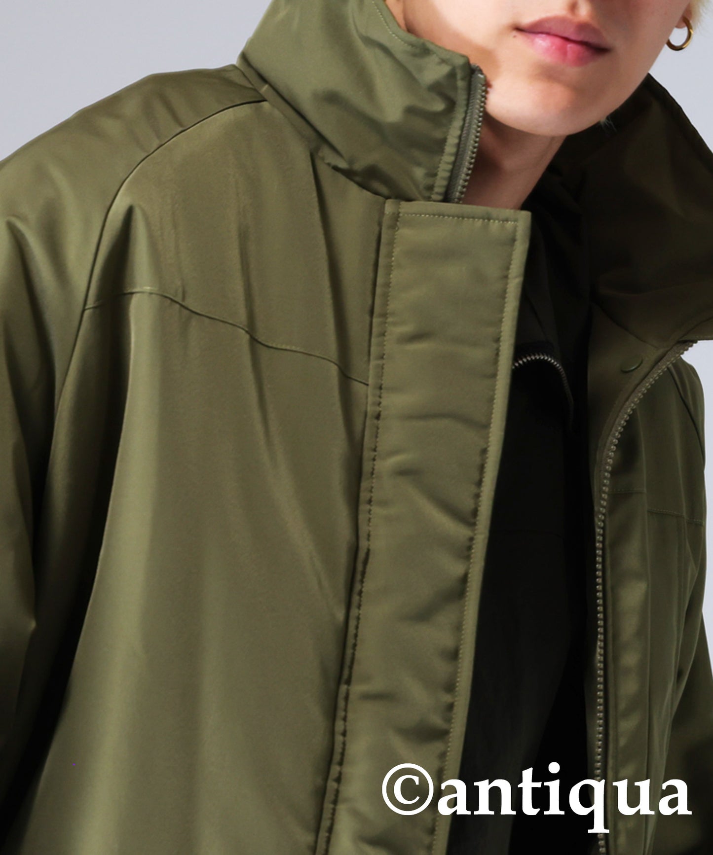 High neck down jacket Men's