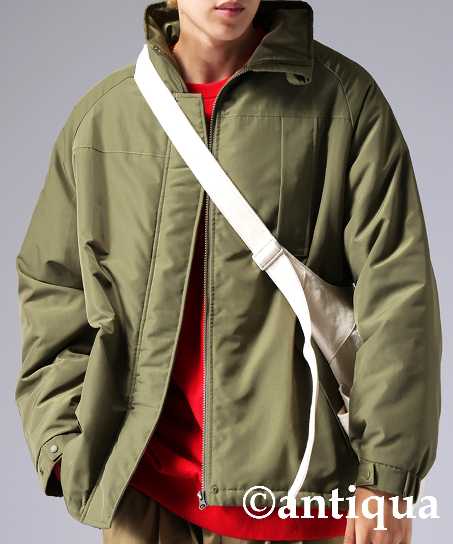 High neck down jacket Men's