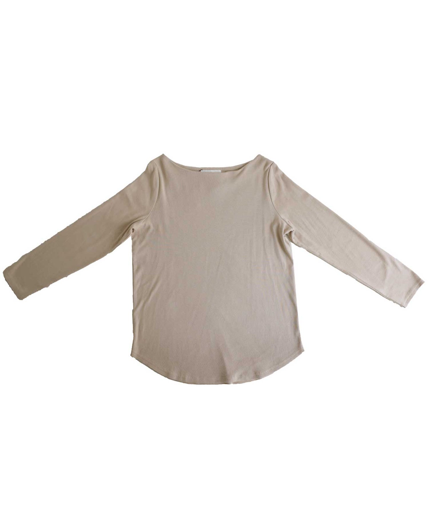 Basic cotton long T-shirts Ladies