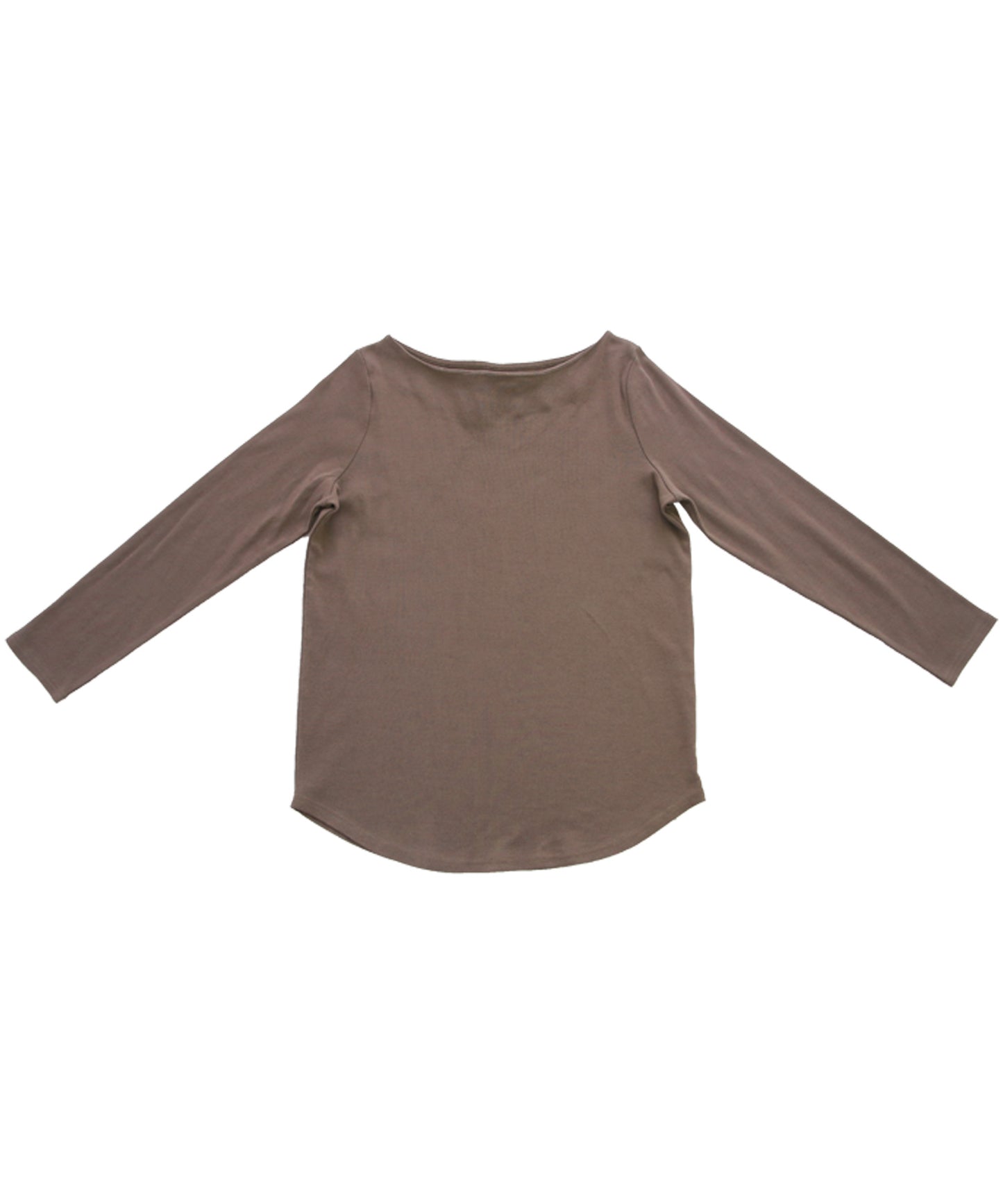 Basic cotton long T-shirts Ladies