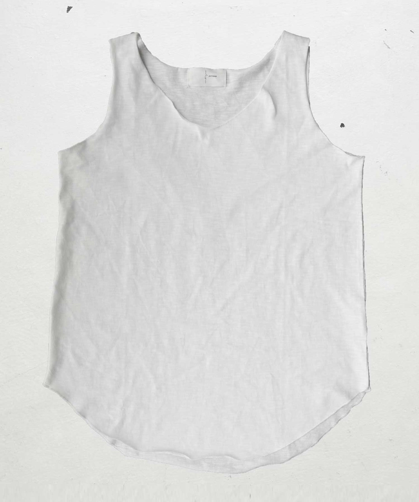 Slab fabric mellow Ladies Tank Tank Top Cotton 100%