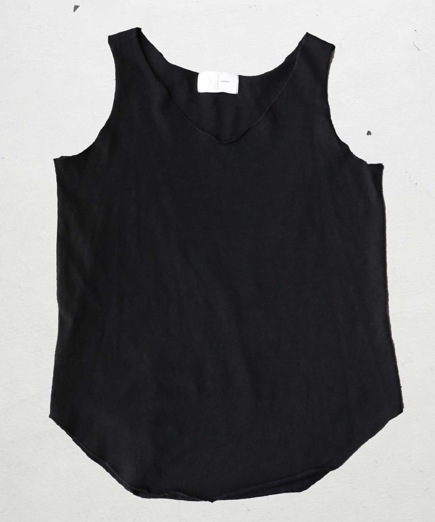 Slab fabric mellow Ladies Tank Tank Top Cotton 100%