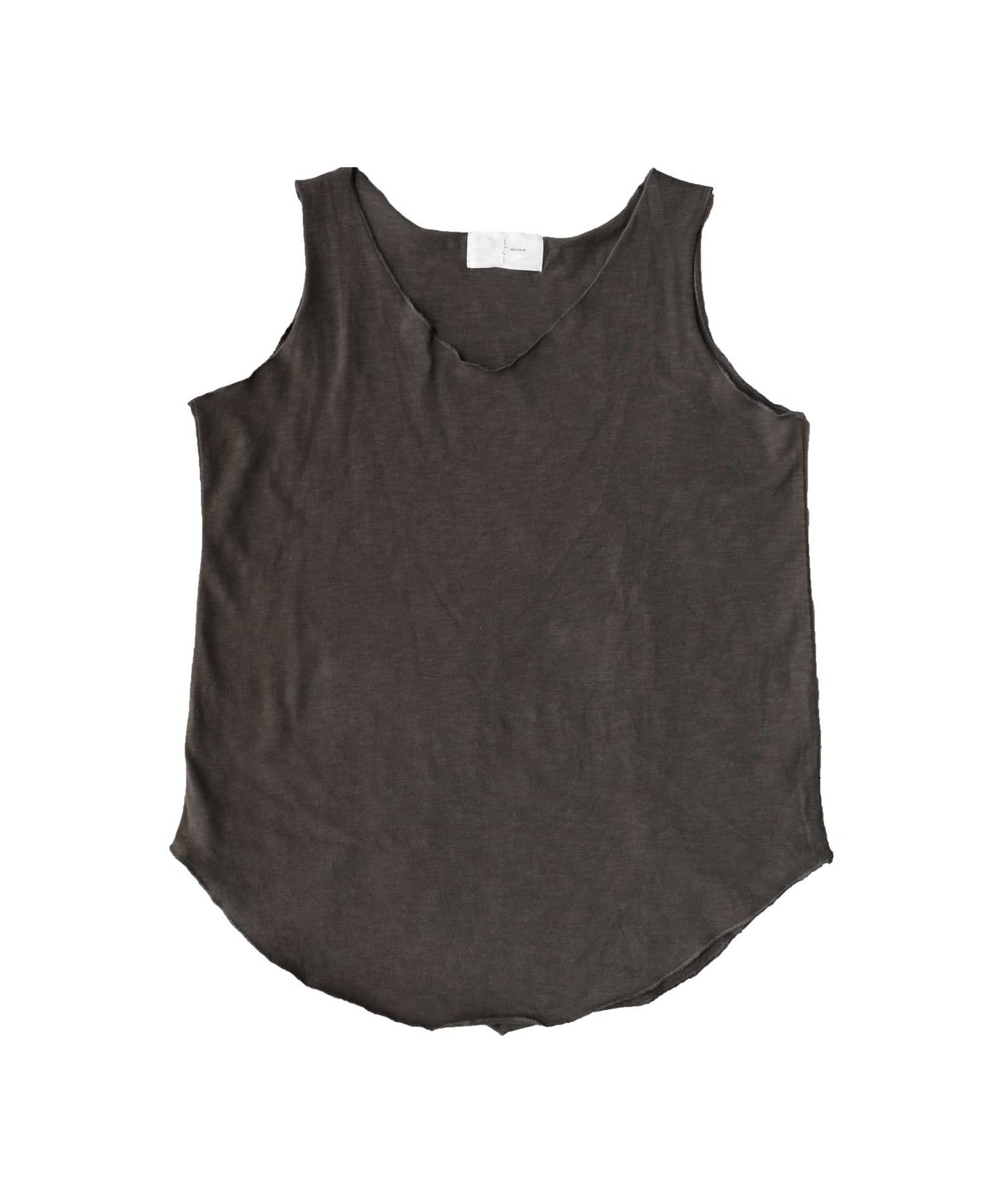 Slab fabric mellow Ladies Tank Tank Top Cotton 100%