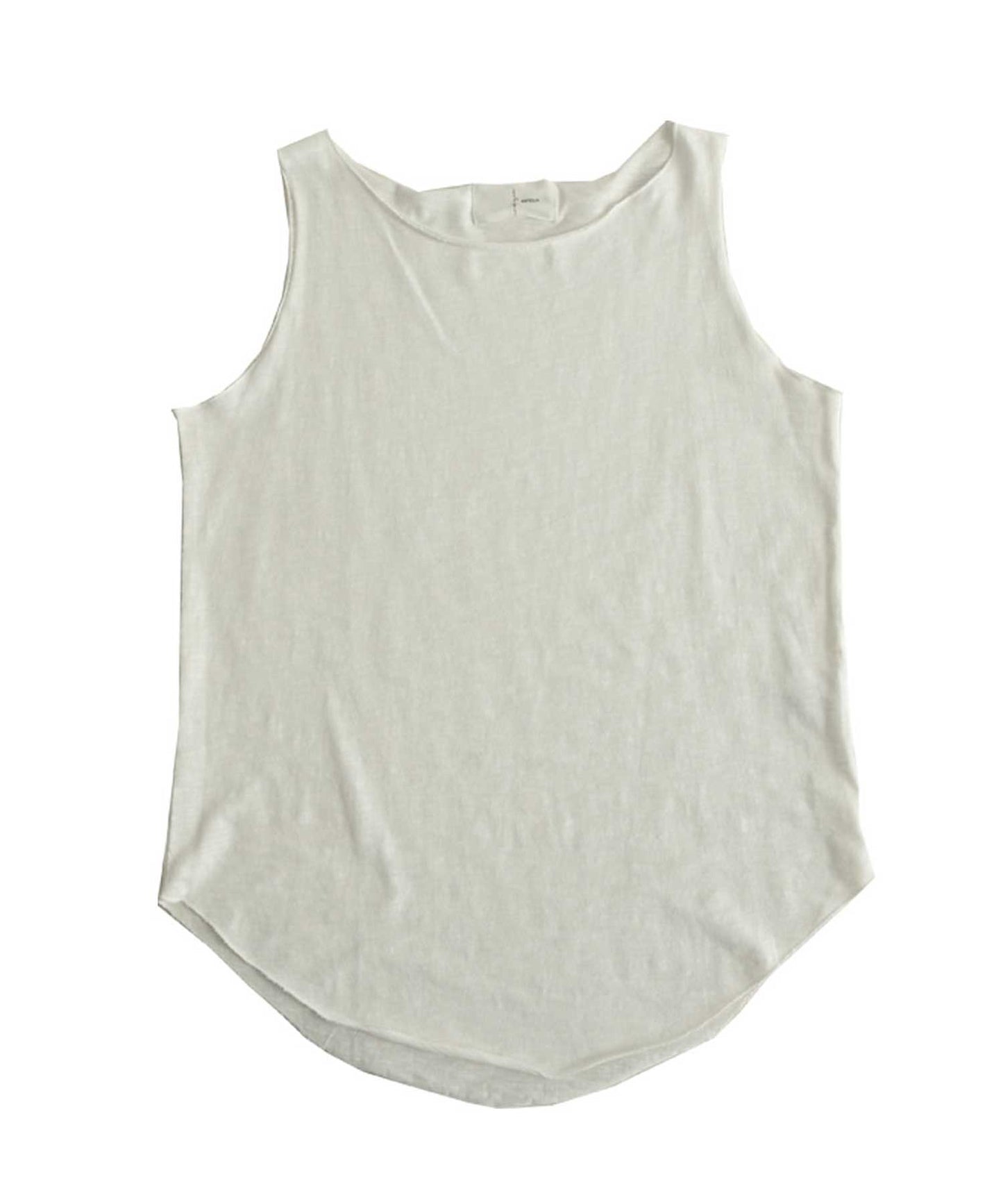 Boat Neck Slab fabric Ladies Tank Top