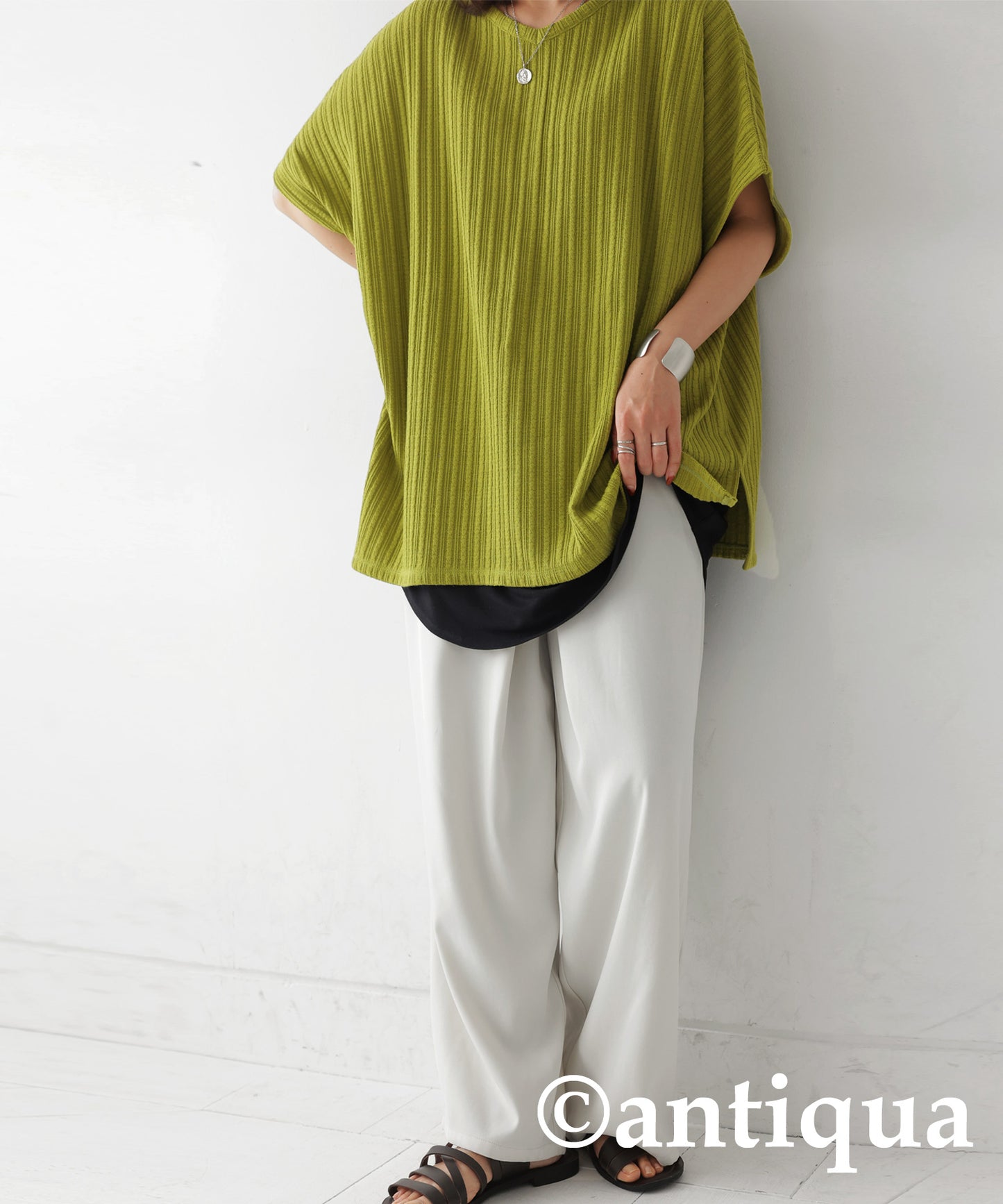 Layered Long Camisole Ladies Tops solid color