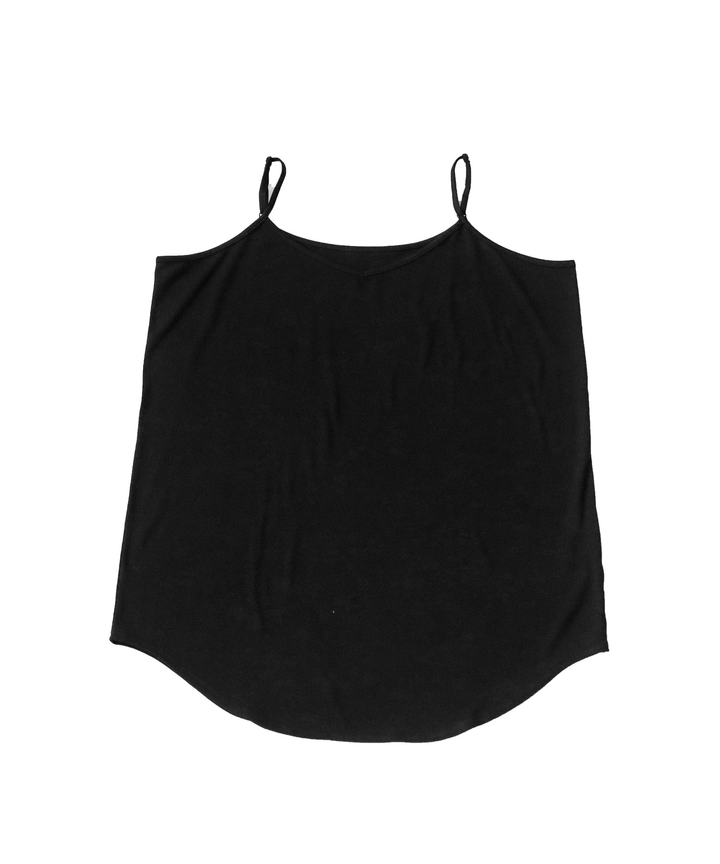 Layered Long Camisole Ladies Tops solid color