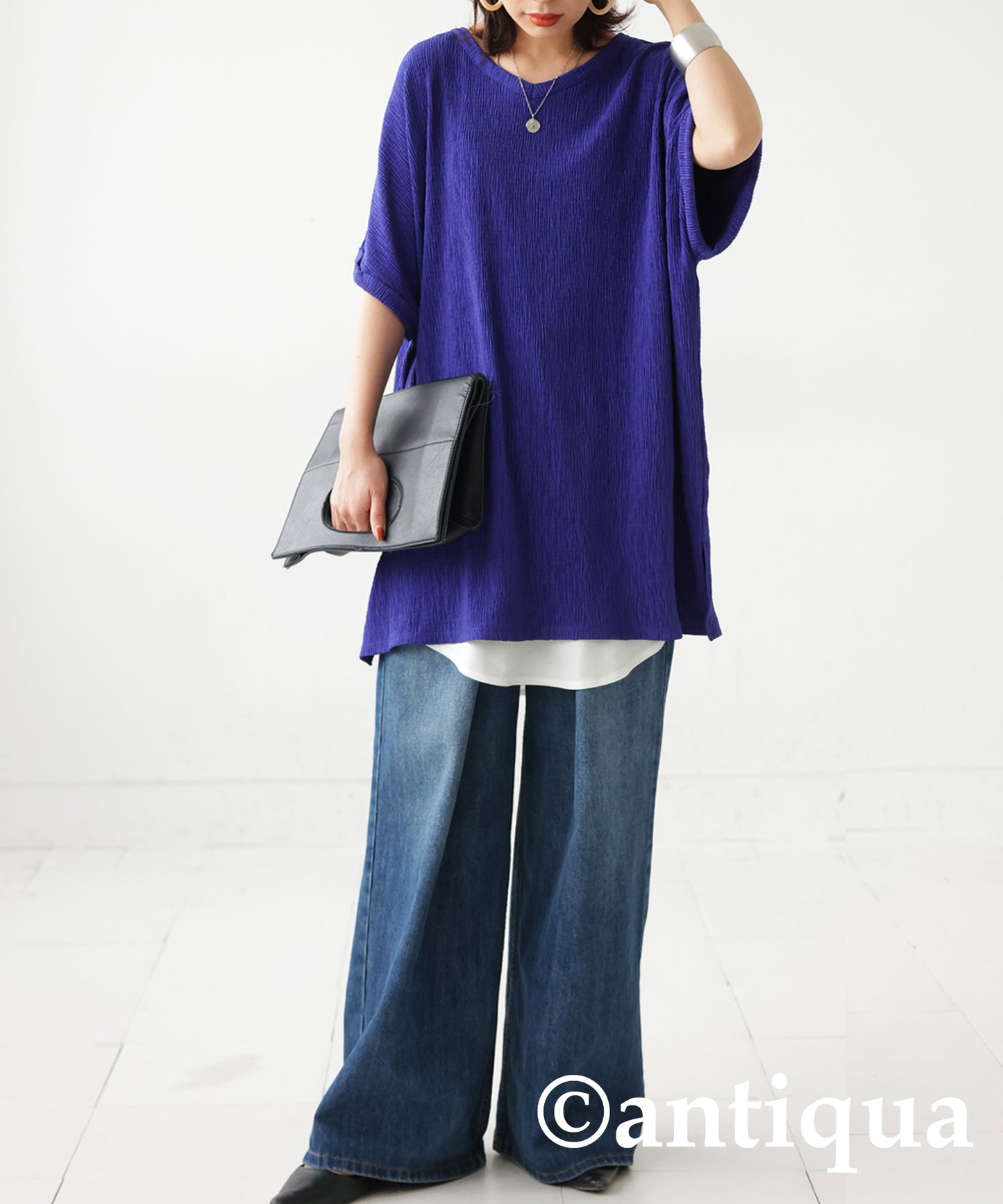 Layered Long Camisole Ladies Tops solid color