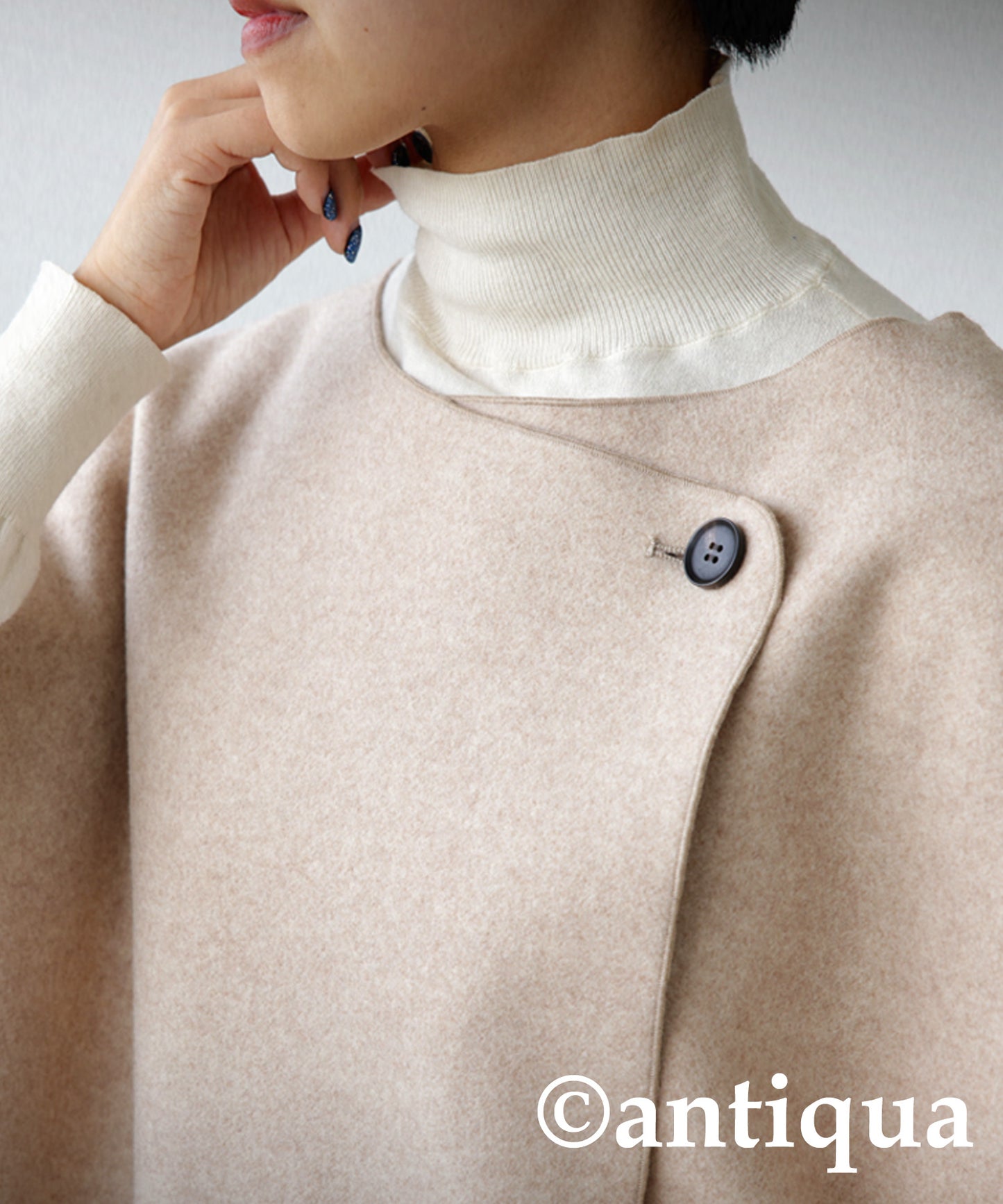 Ladies turtleneck sweater cotton 100% plain