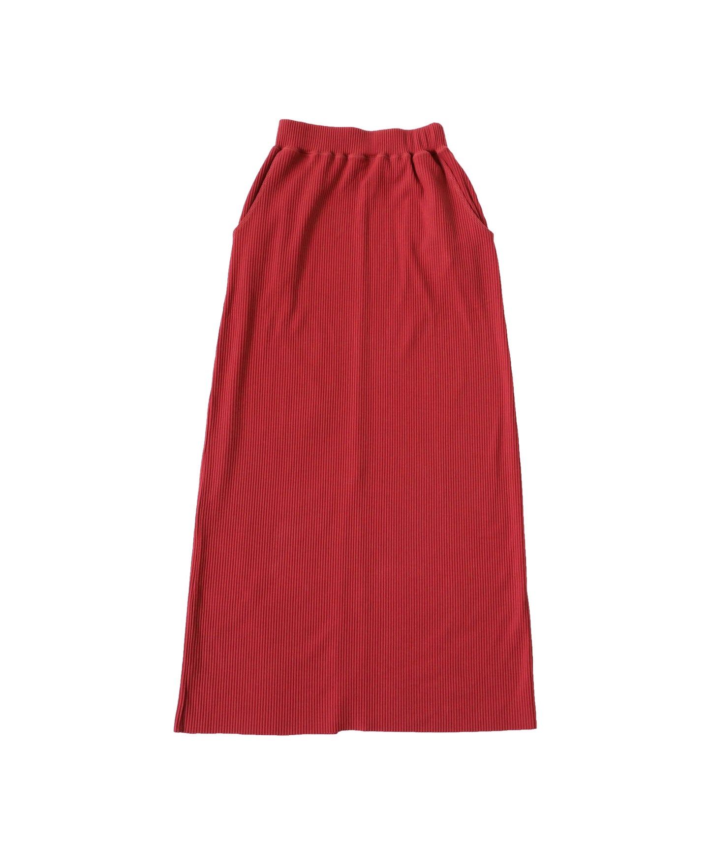 Self-cut is possible! Rib skirt Ladies