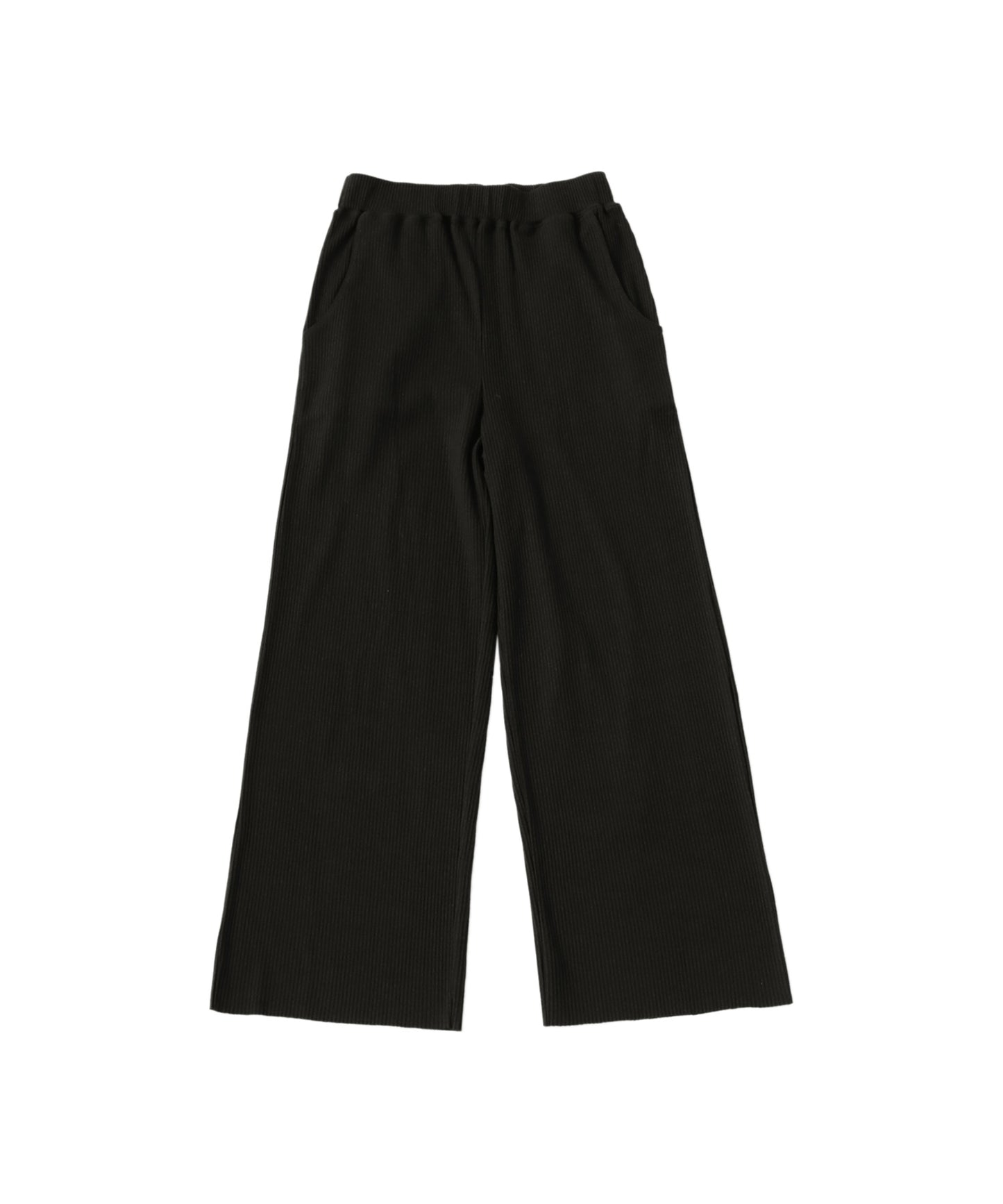 Rib Self Cut Pants Ladies Pants