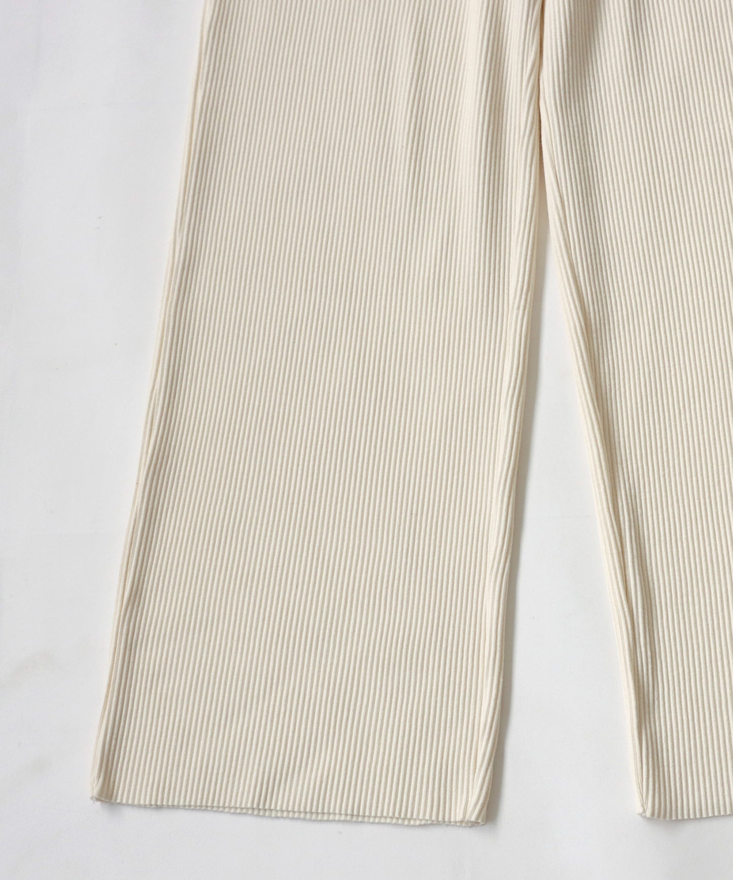 Rib Self Cut Pants Ladies Pants