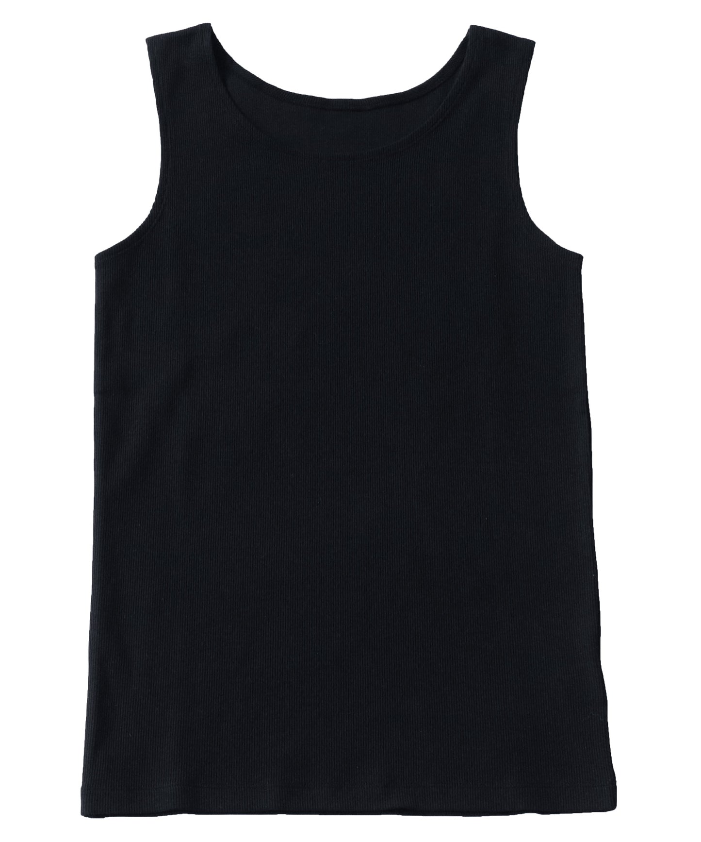 Rib Ladies Tank Tops solid color