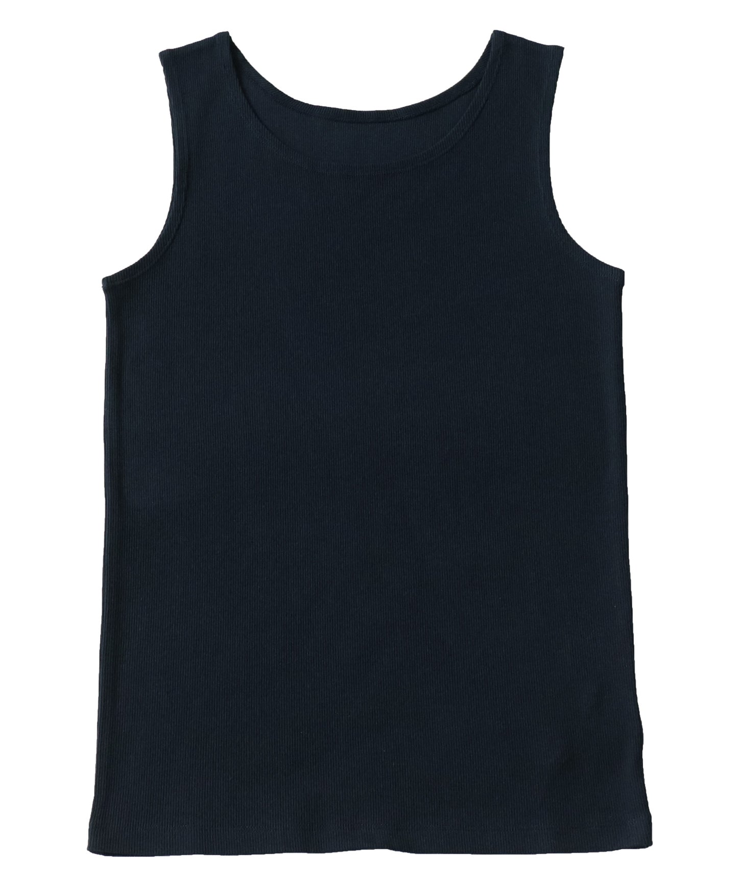 Rib Ladies Tank Tops solid color