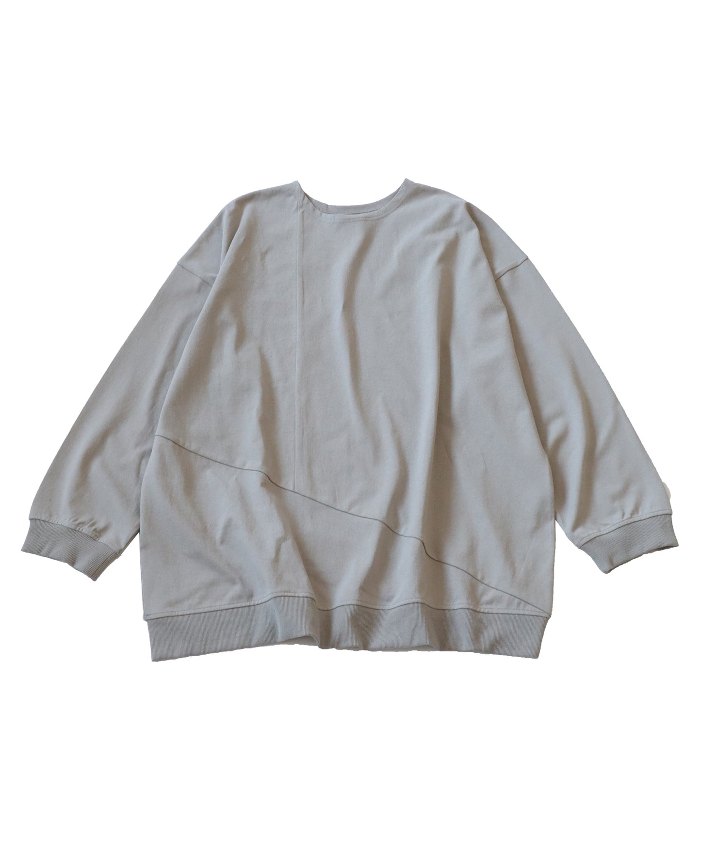 Design Basque Tops Long Sleeved Ladies T-Shirt Cotton