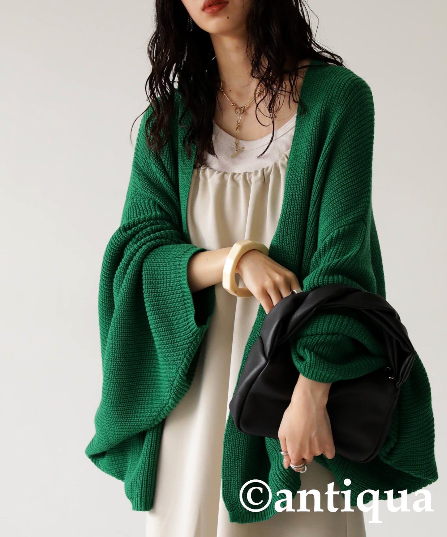 Dolman Ladies Knit Cardigan