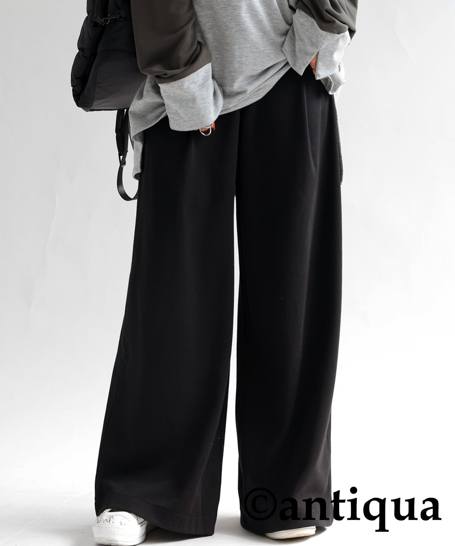 ponte fabric wide Ladies Pants Long