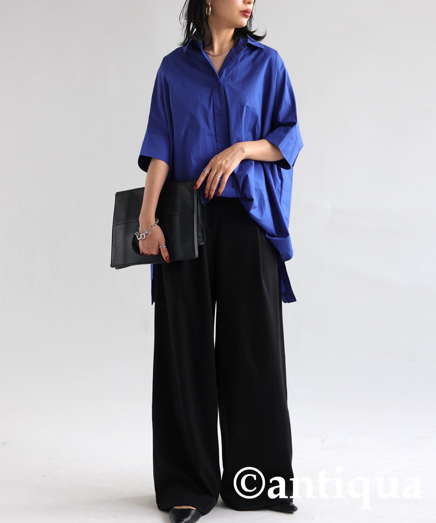 ponte fabric wide Ladies Pants Long