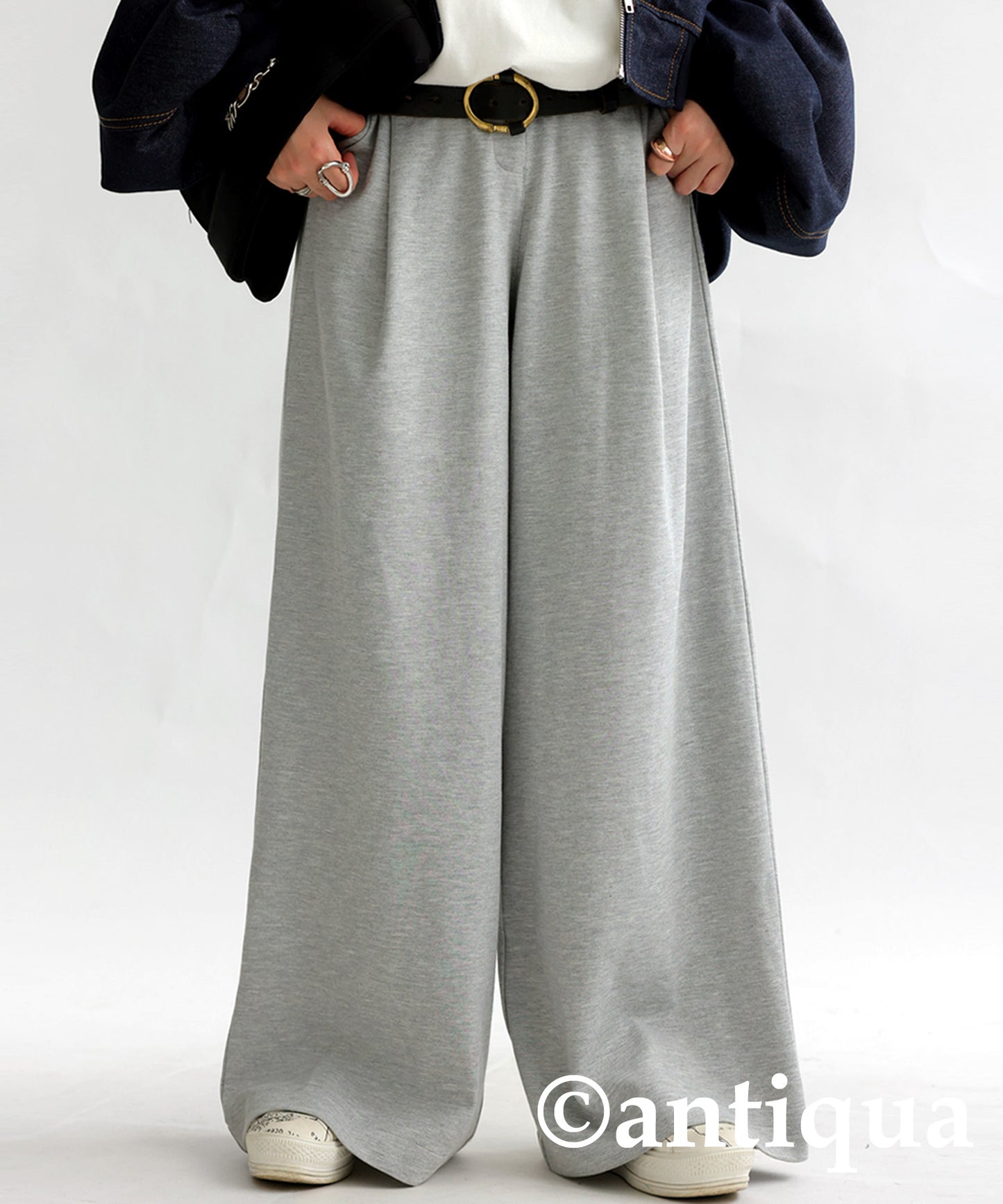 ponte fabric wide Ladies Pants Long