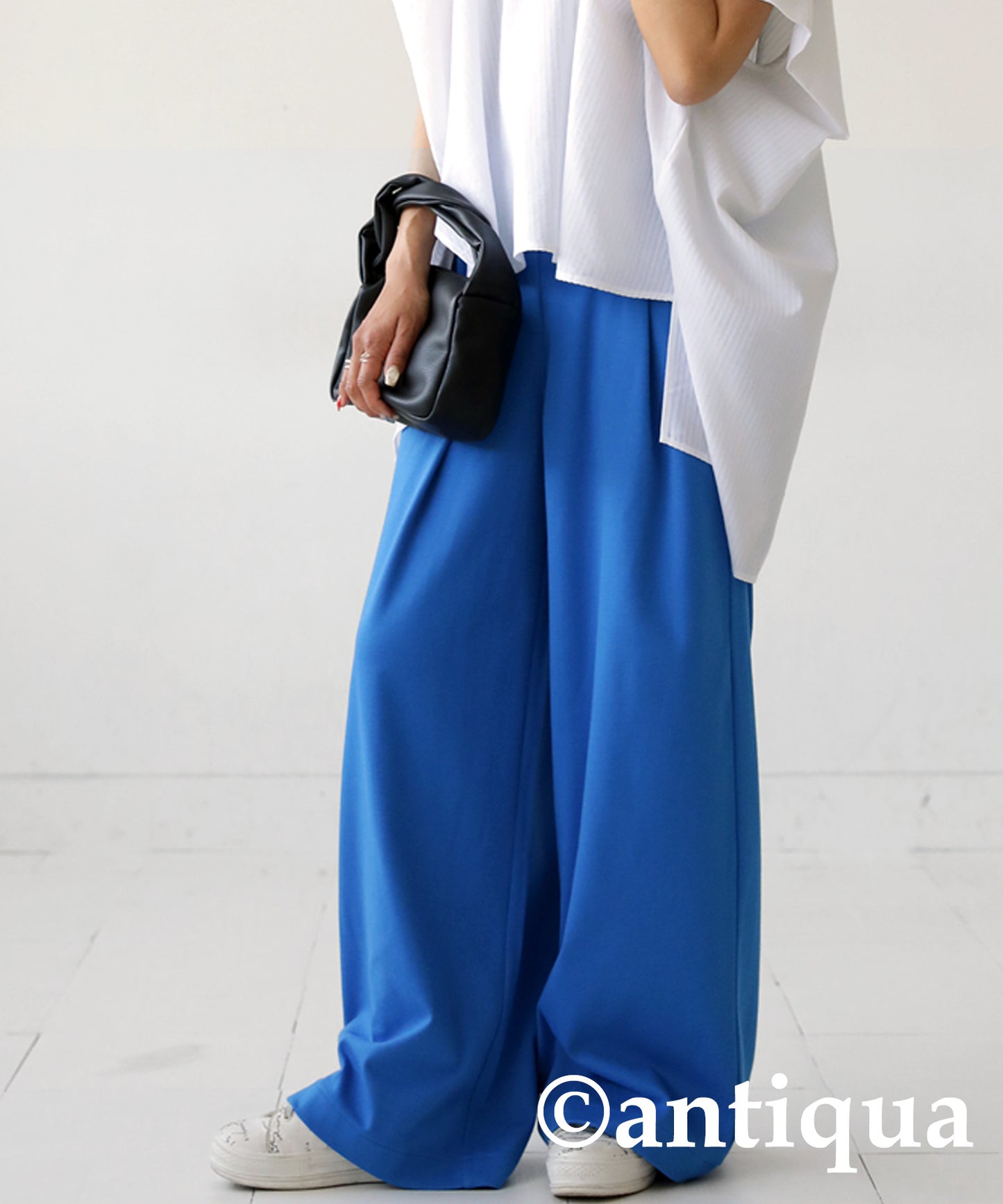 ponte fabric wide Ladies Pants Long