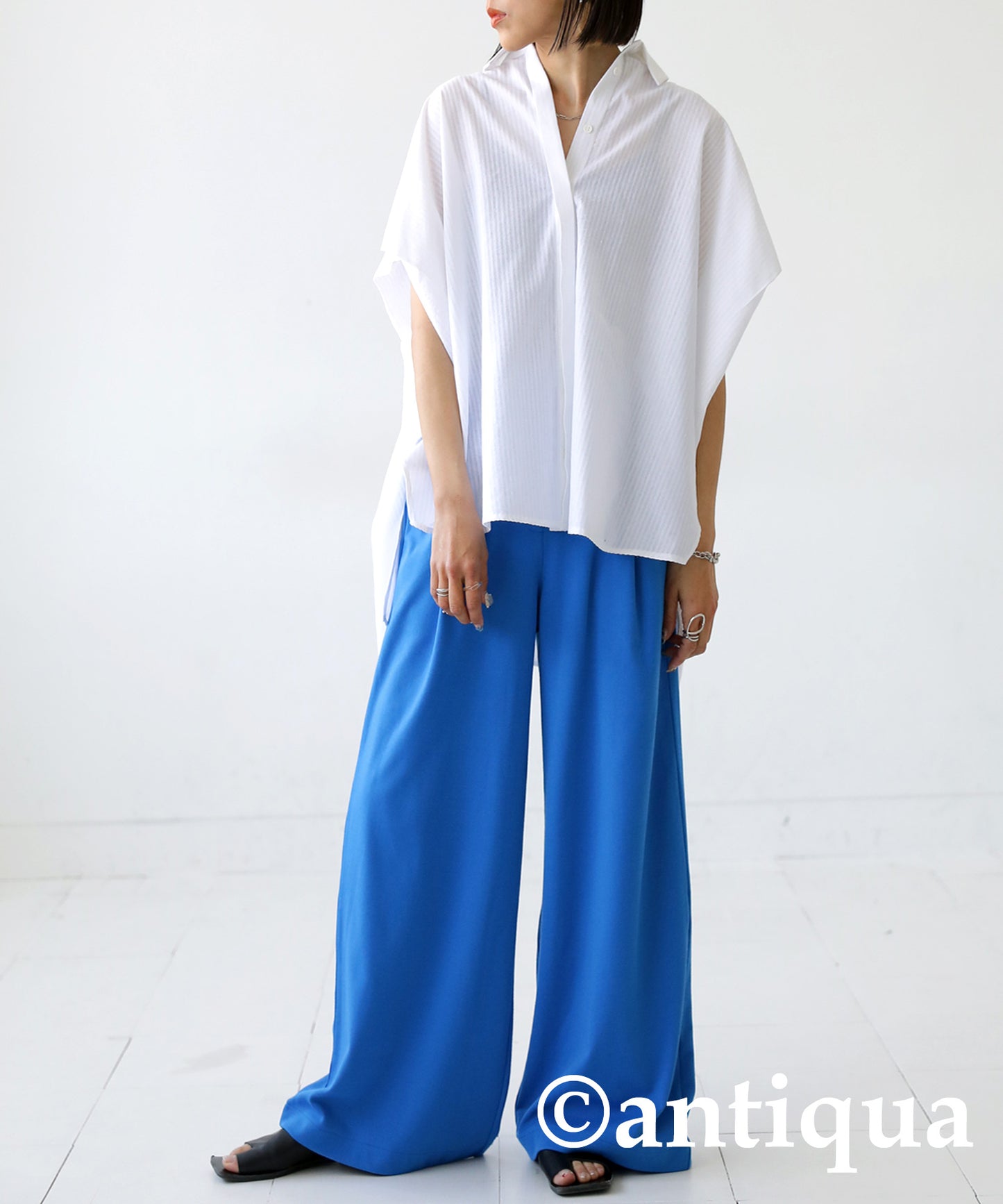 ponte fabric wide Ladies Pants Long