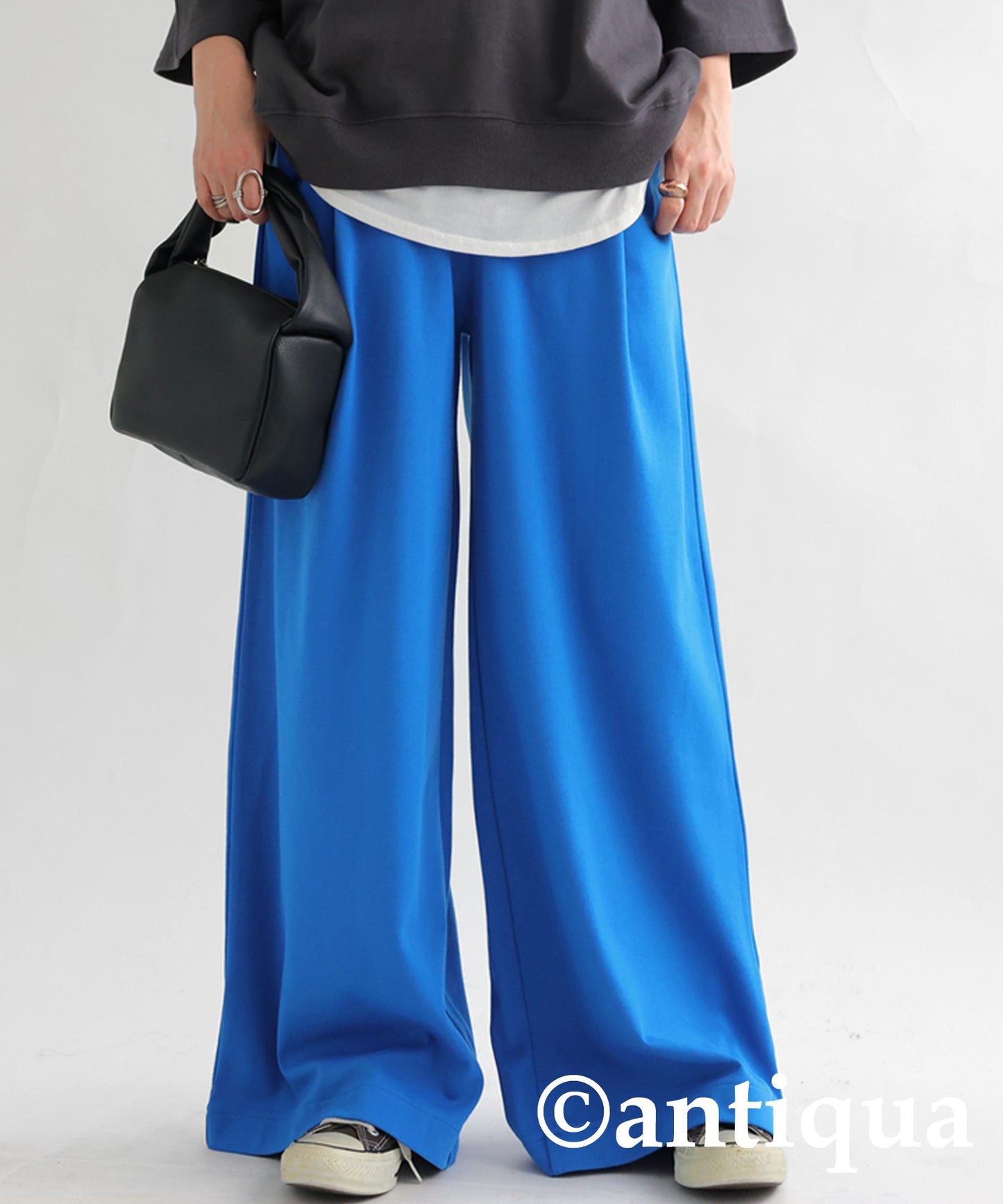 ponte fabric wide Ladies Pants Long