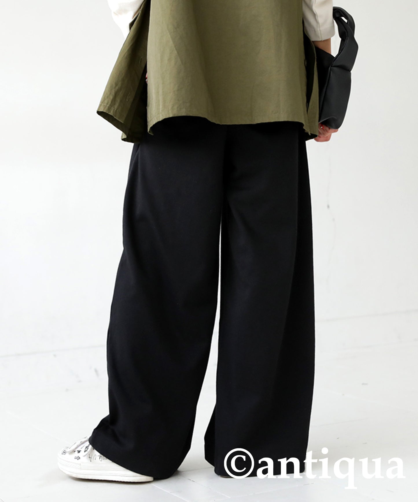 ponte fabric wide Ladies Pants Long