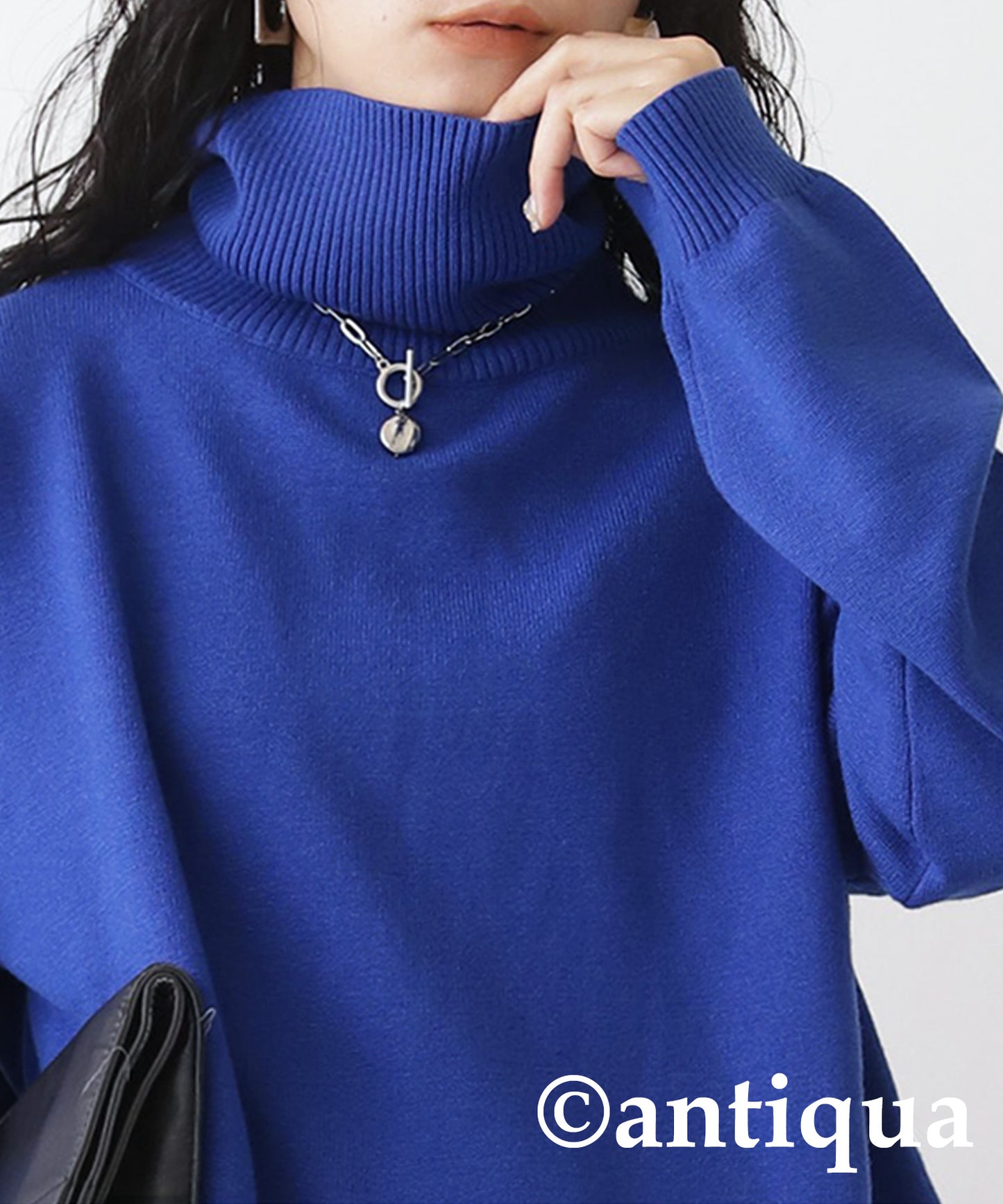 High neck knit Ladies