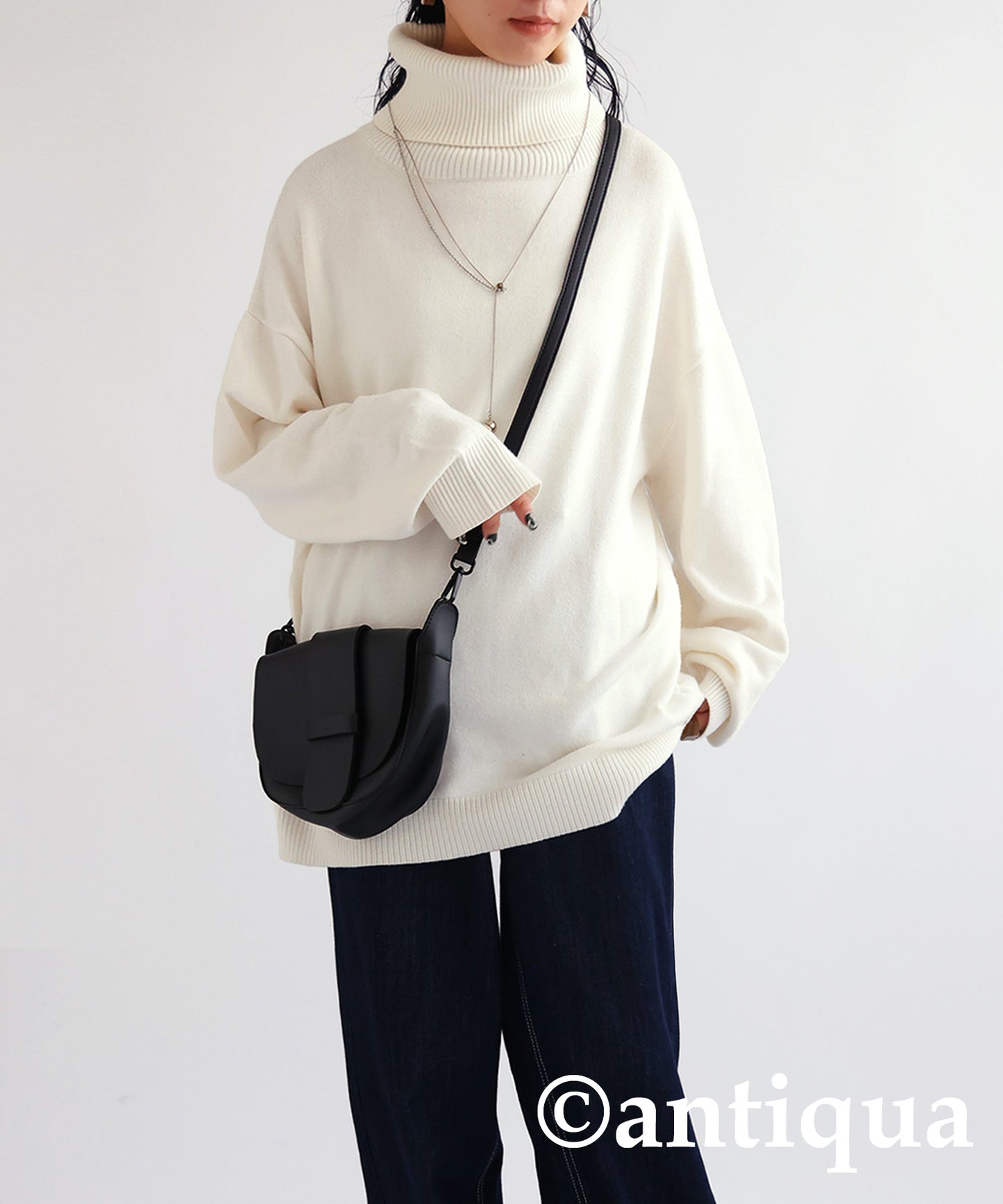 High neck knit Ladies