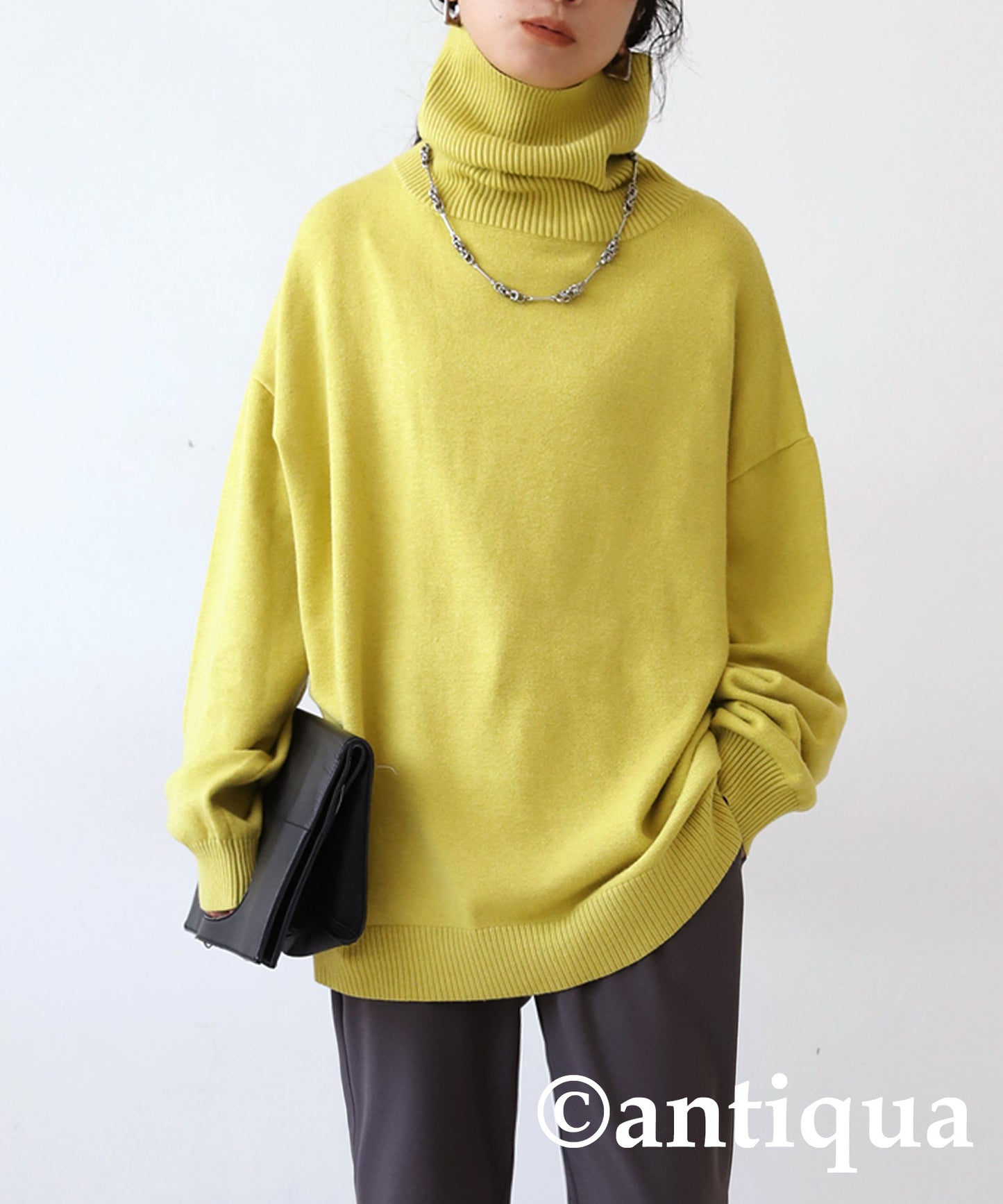 High neck knit Ladies