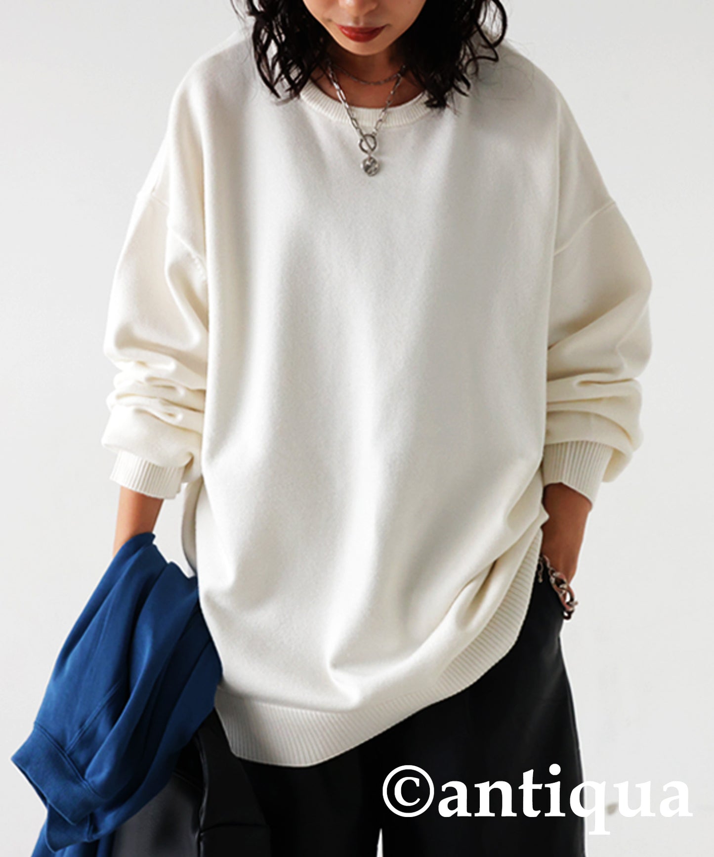 Crew neck knit Ladies