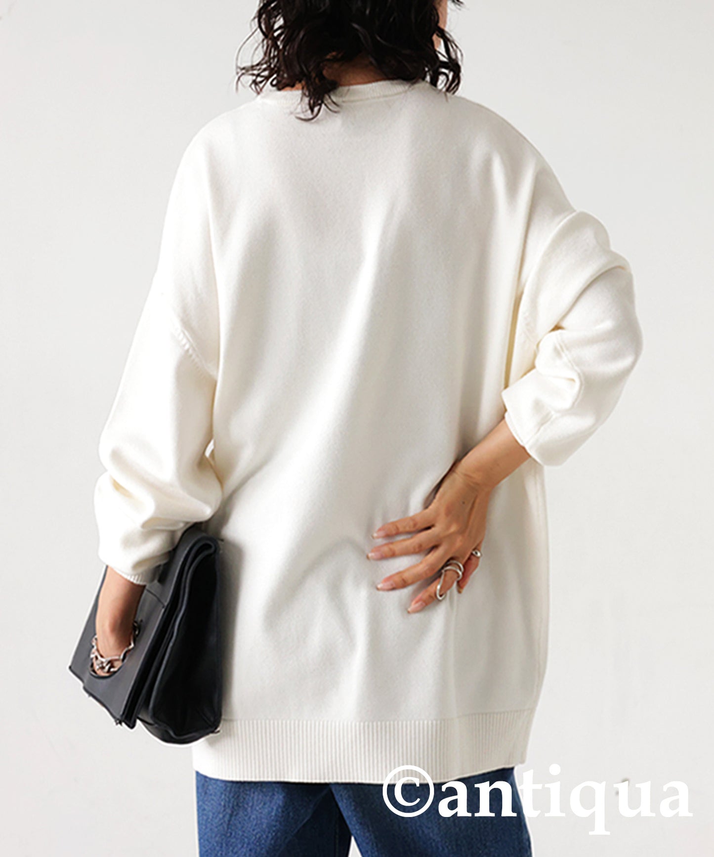 Crew neck knit Ladies