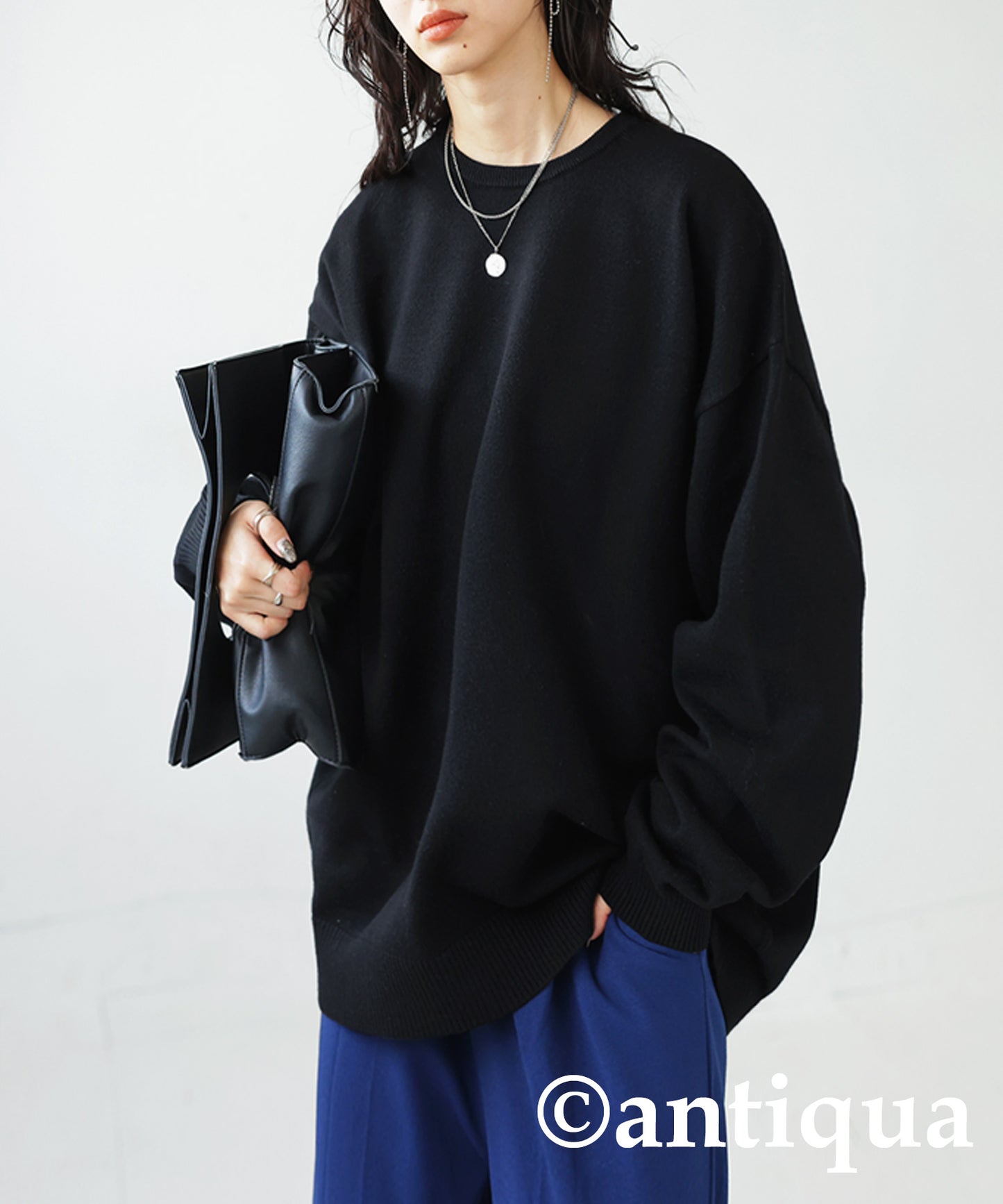 Crew neck knit Ladies