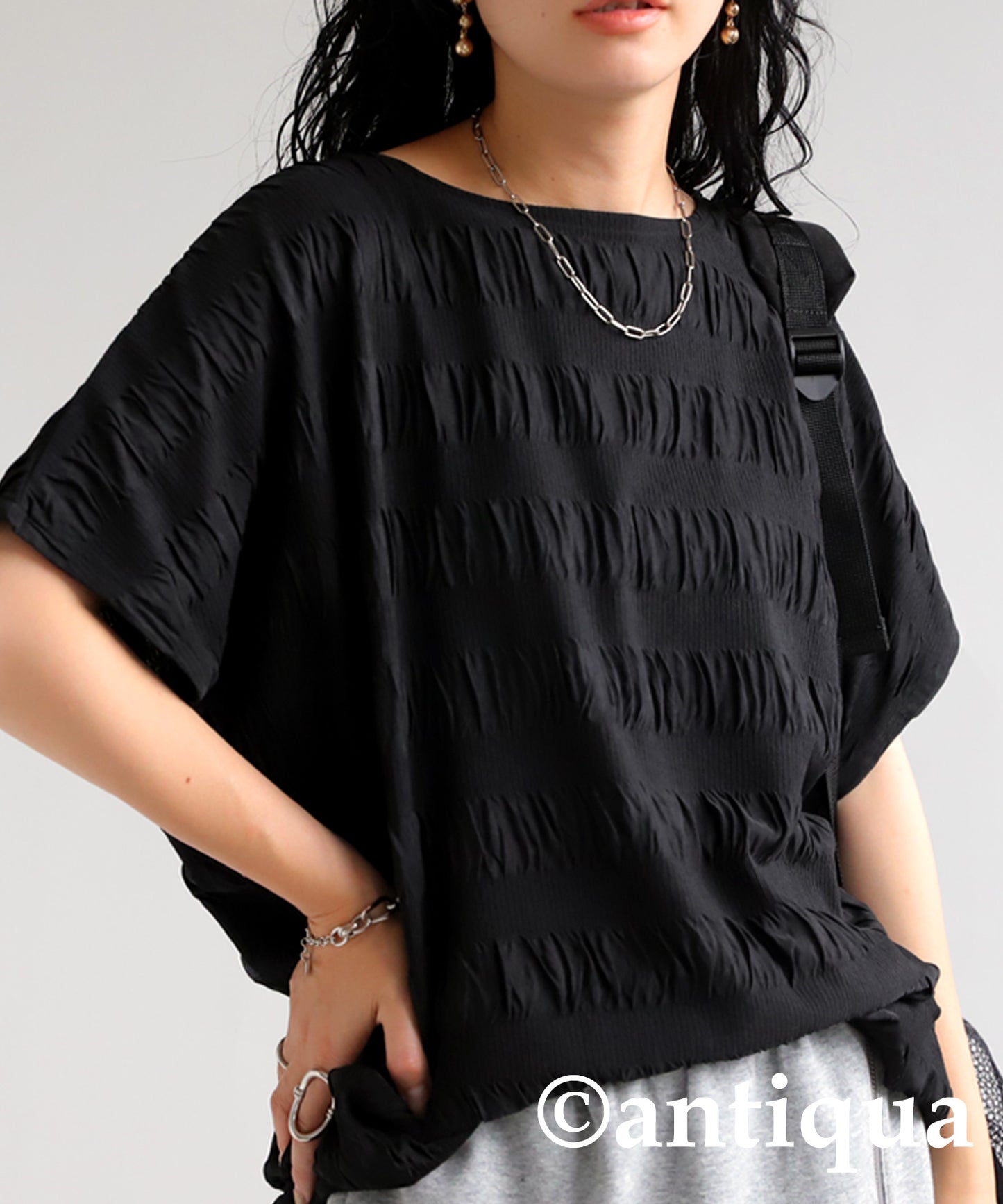 Jacquard dolman tops Ladies