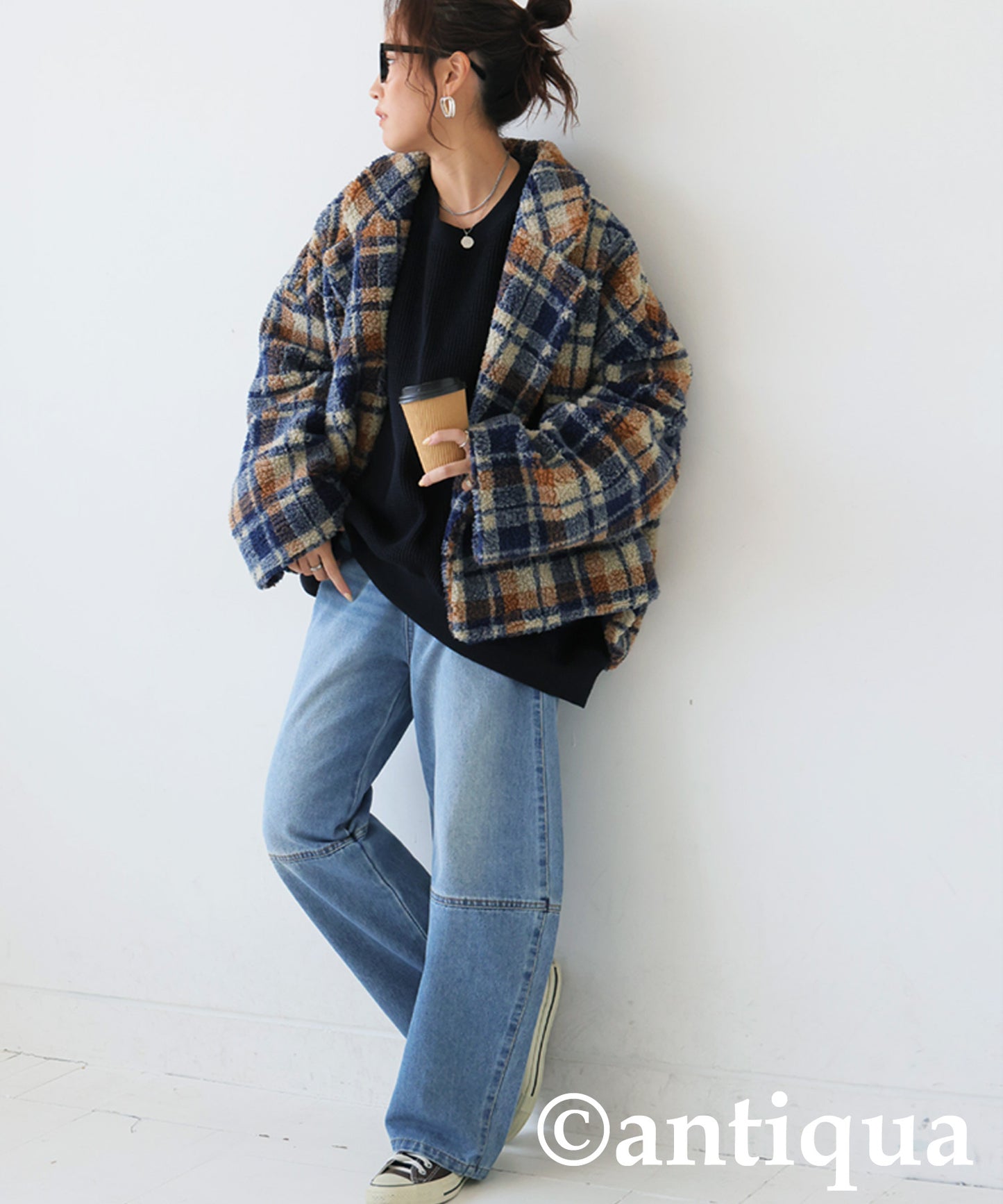 ONI-Waffle Side Rib Pullover Ladies