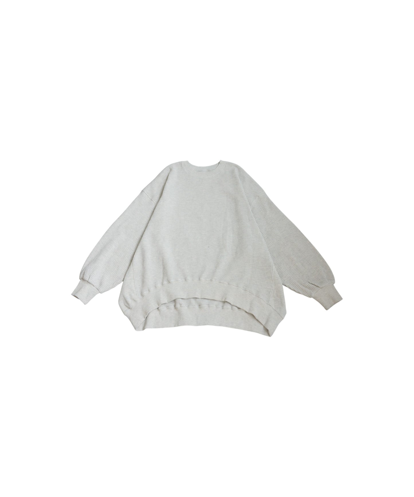 ONI-Waffle Side Rib Pullover Ladies