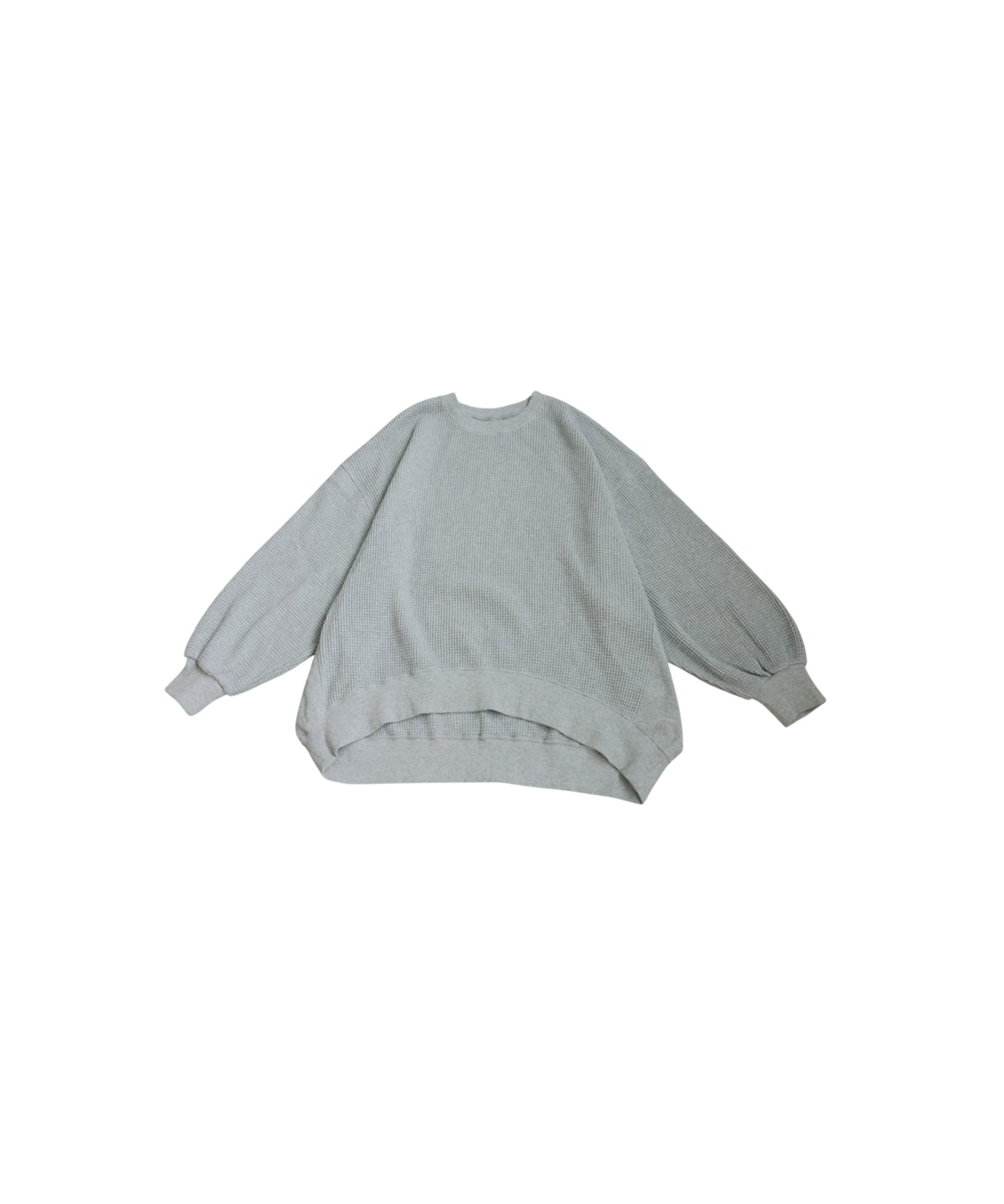 ONI-Waffle Side Rib Pullover Ladies