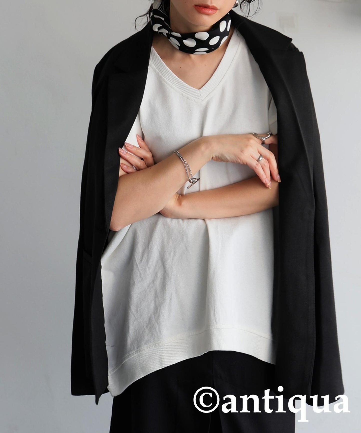 Ladies Basque Design T-Shirt