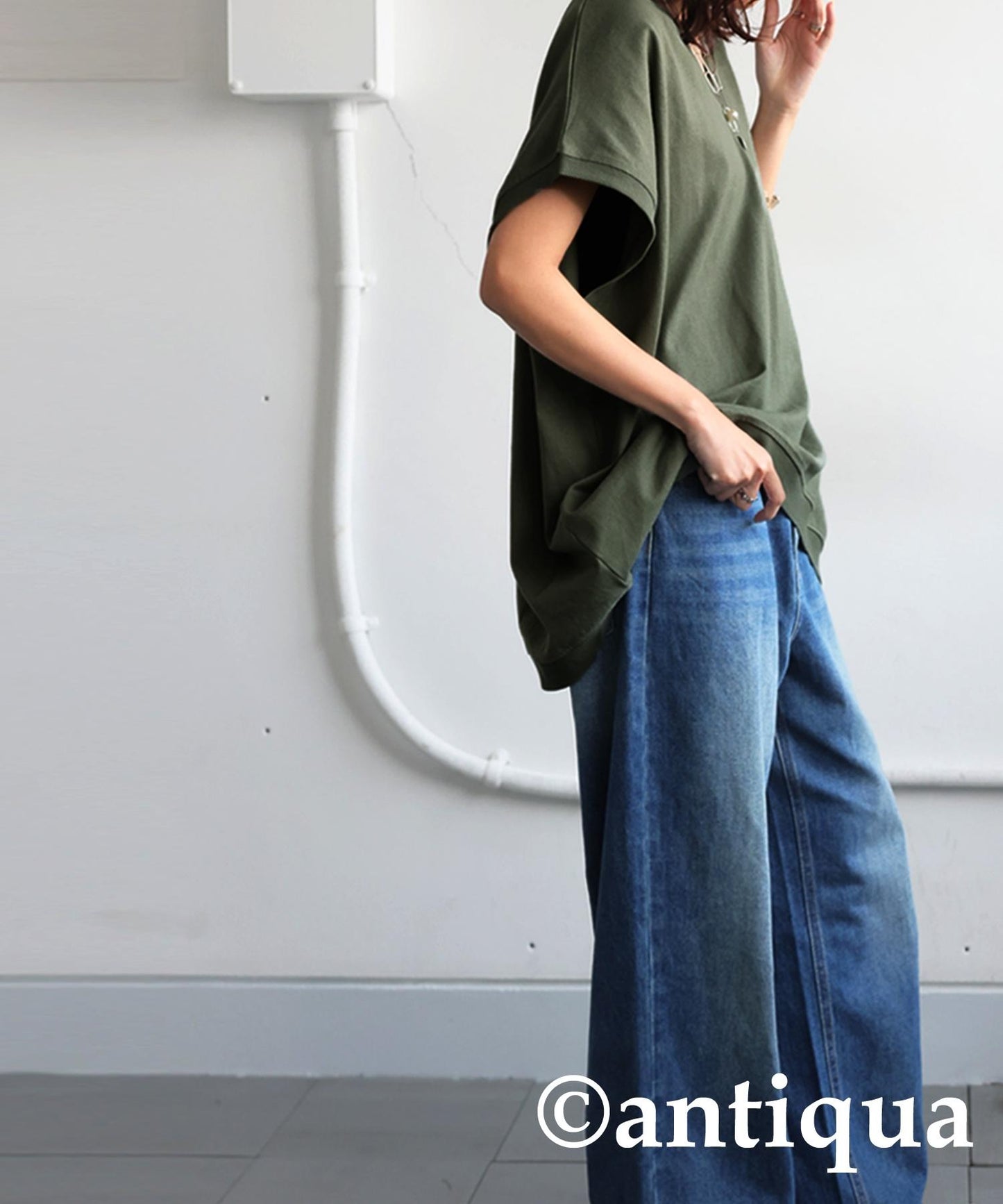 Ladies Basque Design T-Shirt