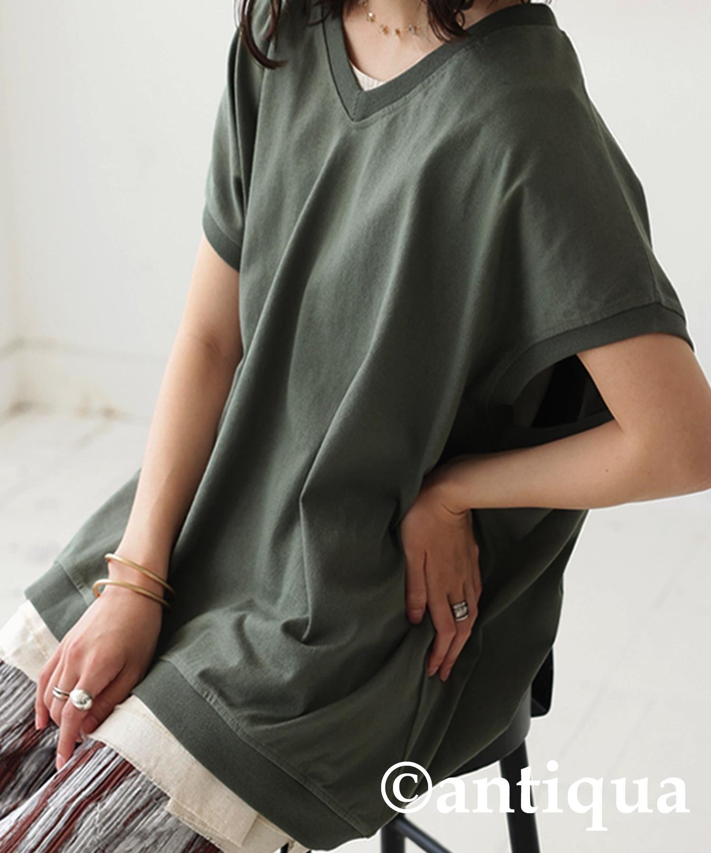 Ladies Basque Design T-Shirt