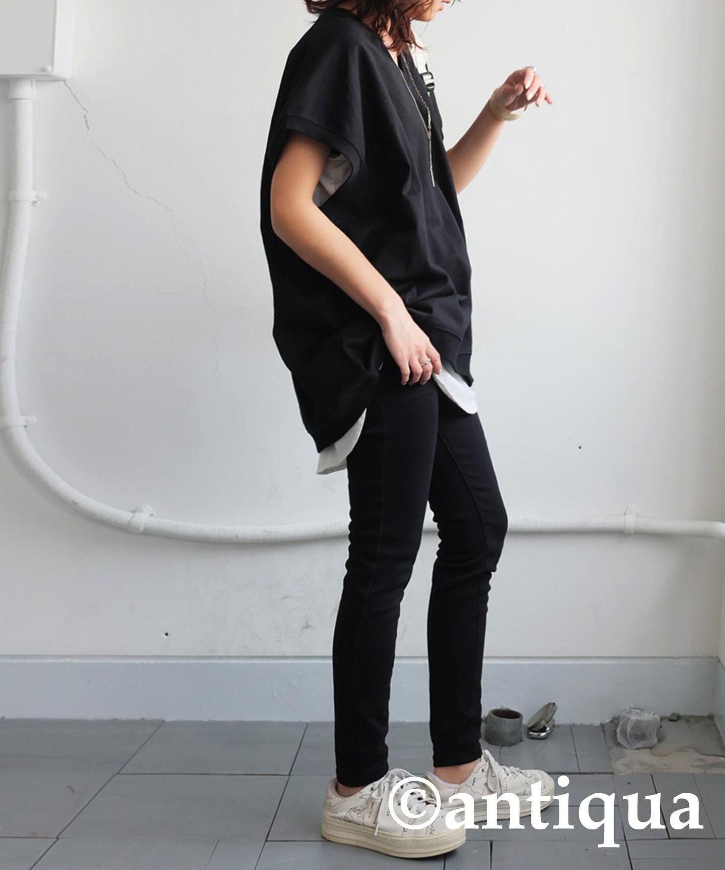 Ladies Basque Design T-Shirt