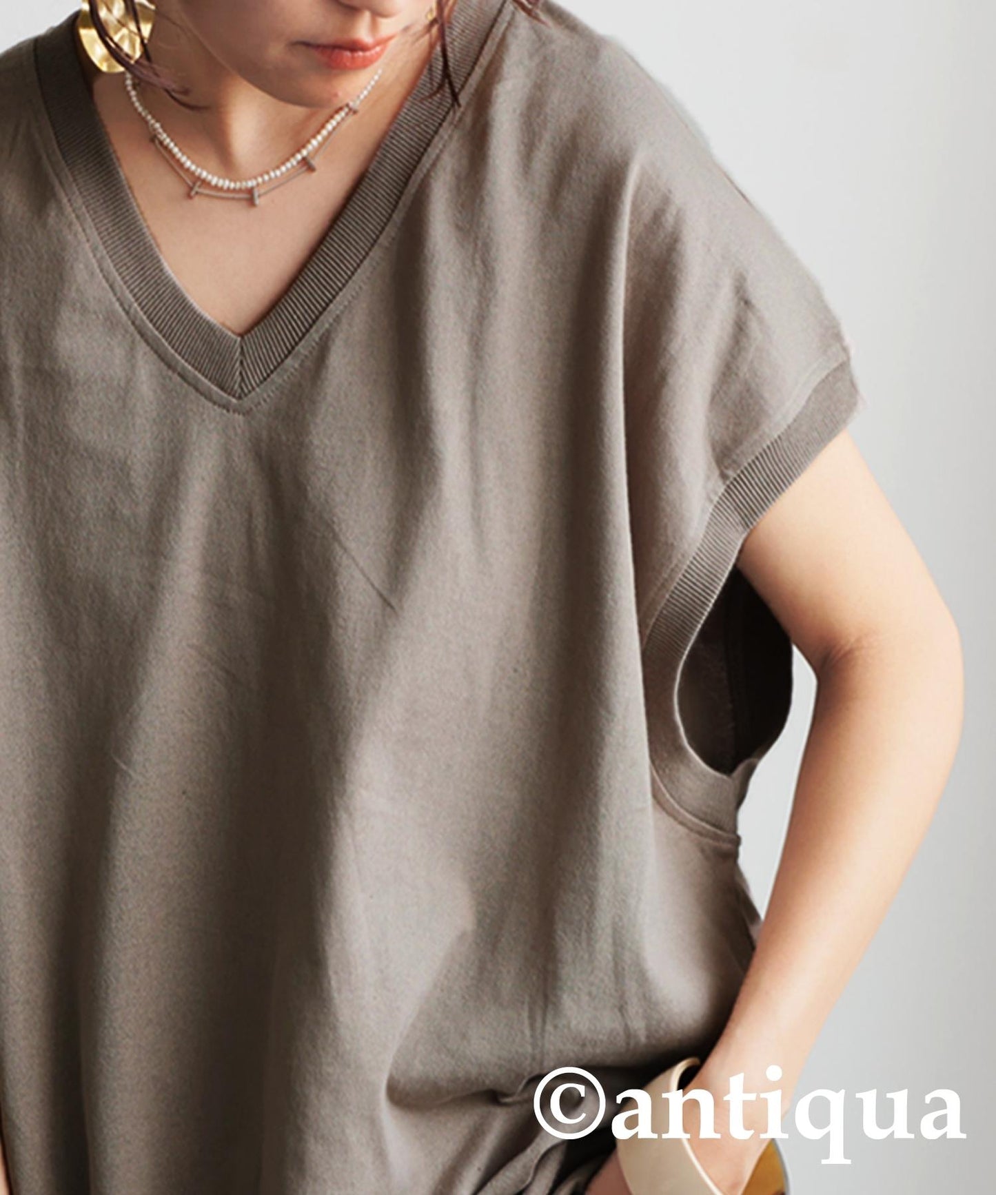 Ladies Basque Design T-Shirt