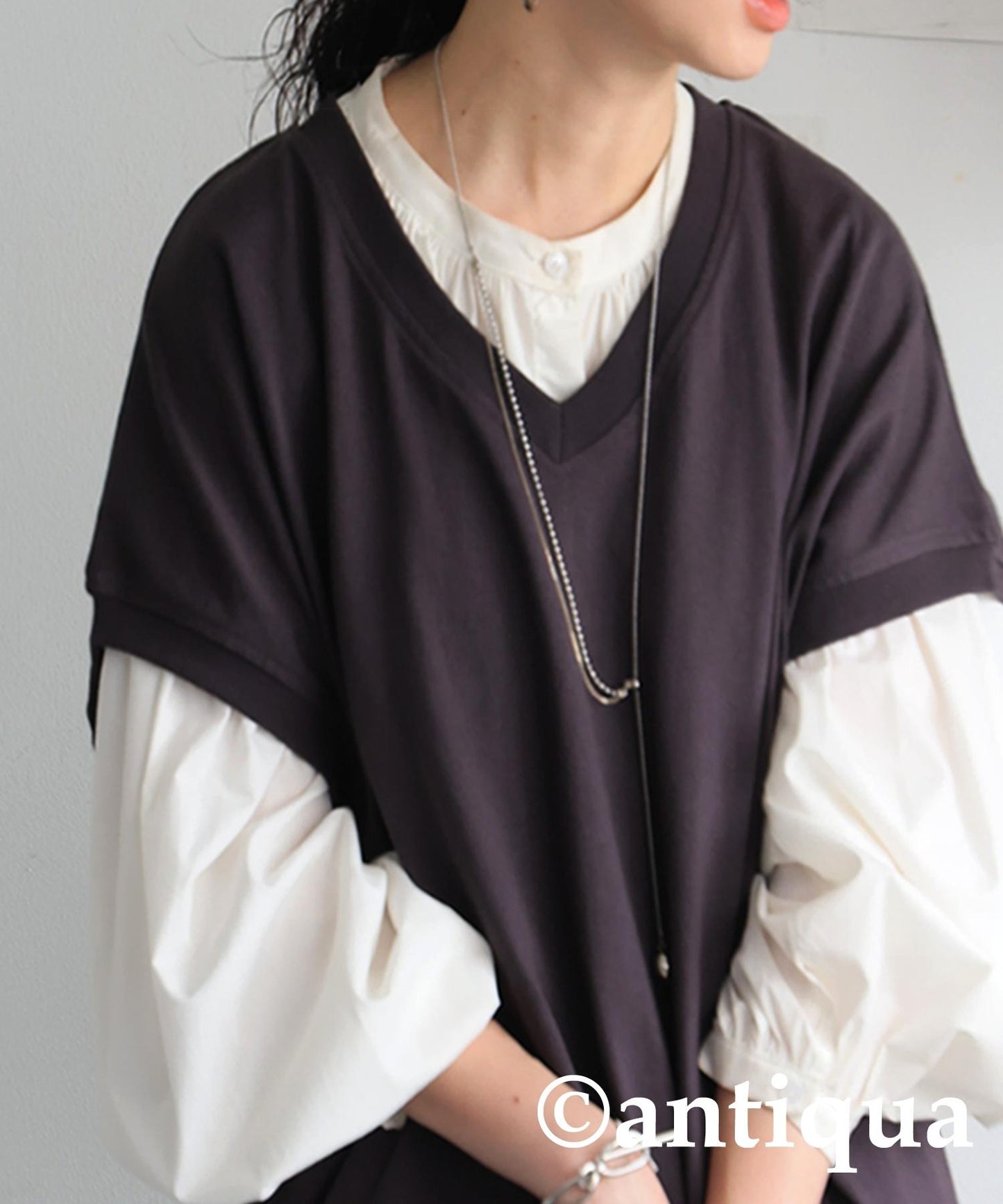 Ladies Basque Design T-Shirt