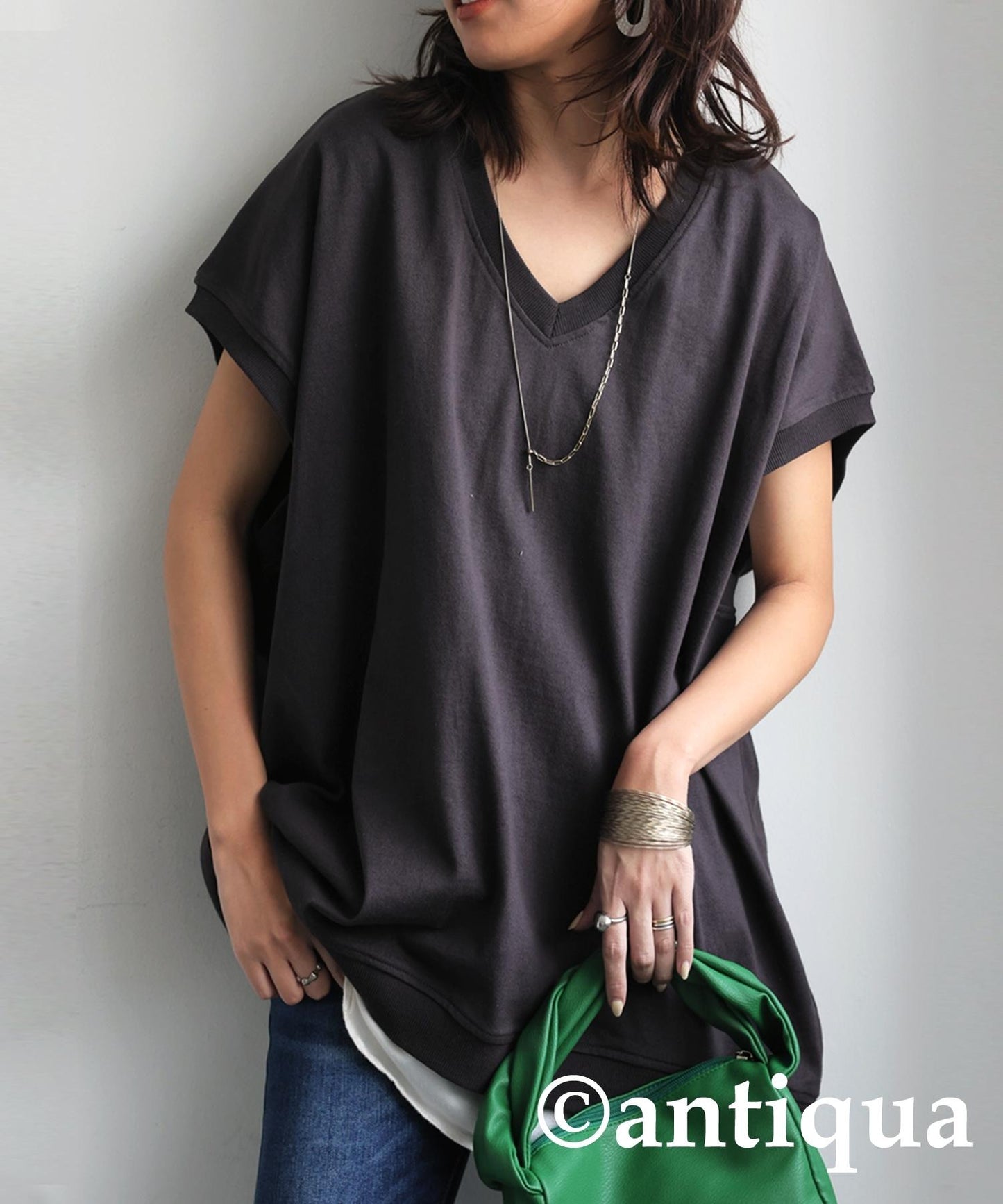 Ladies Basque Design T-Shirt