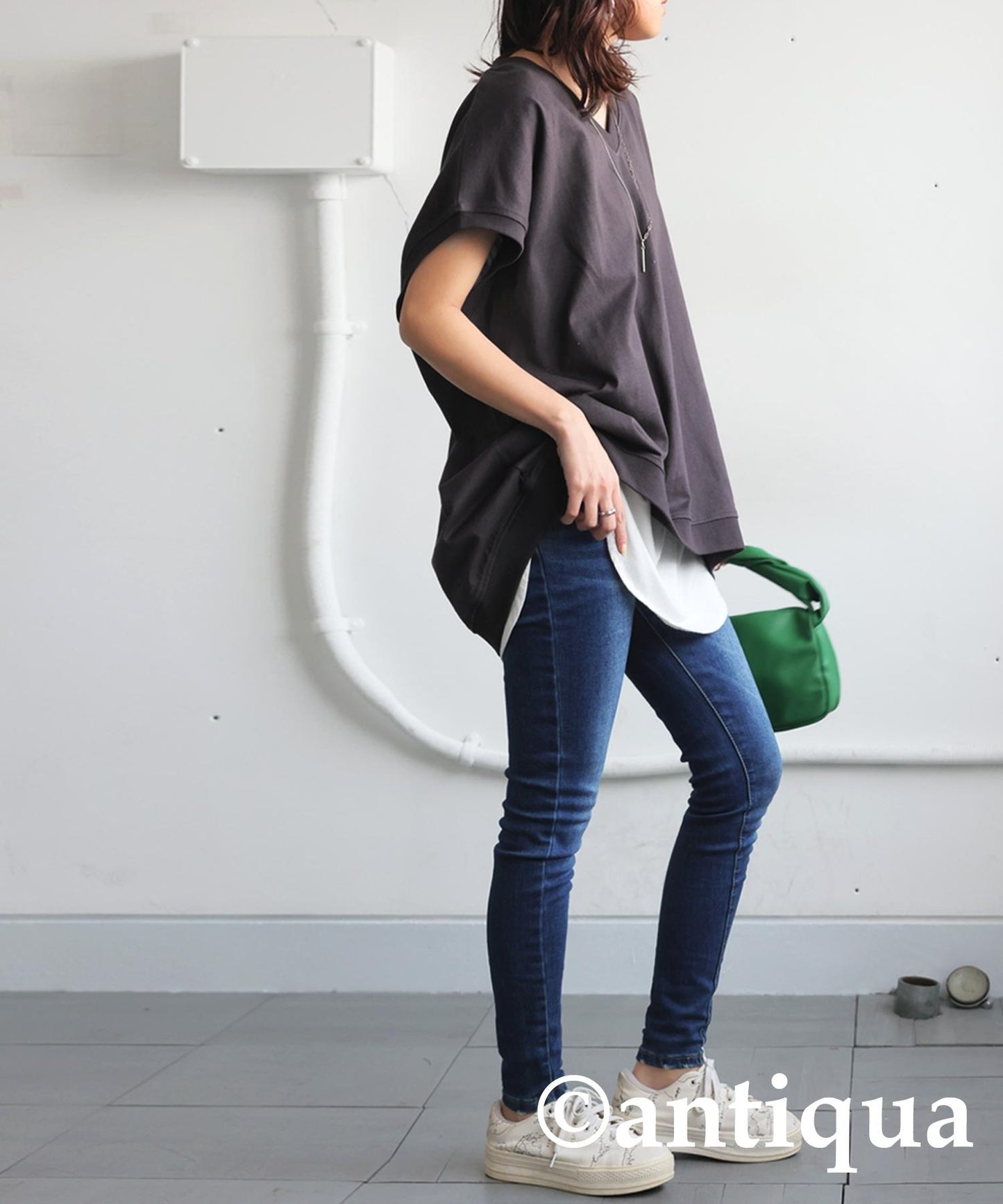 Ladies Basque Design T-Shirt