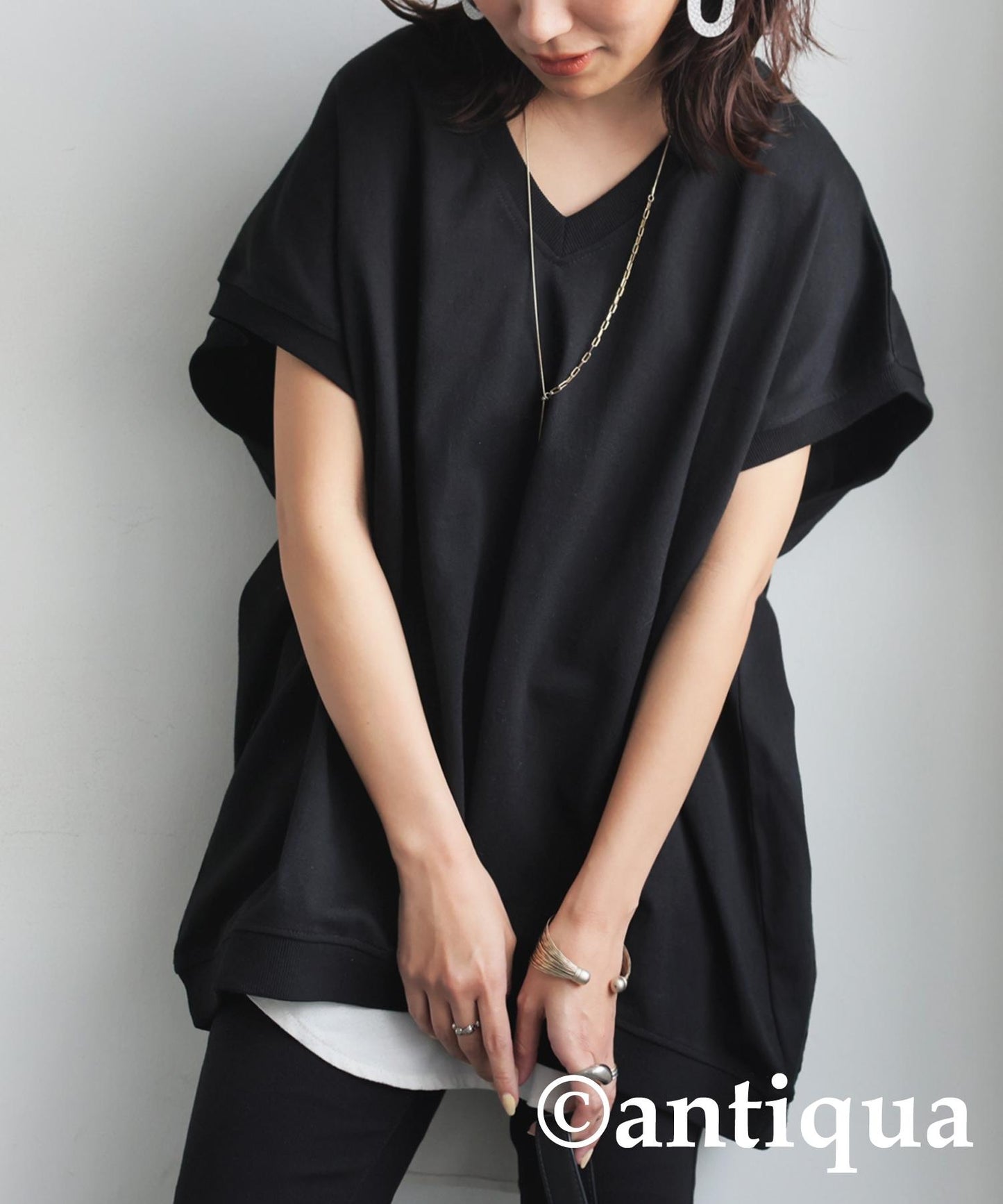 Ladies Basque Design T-Shirt